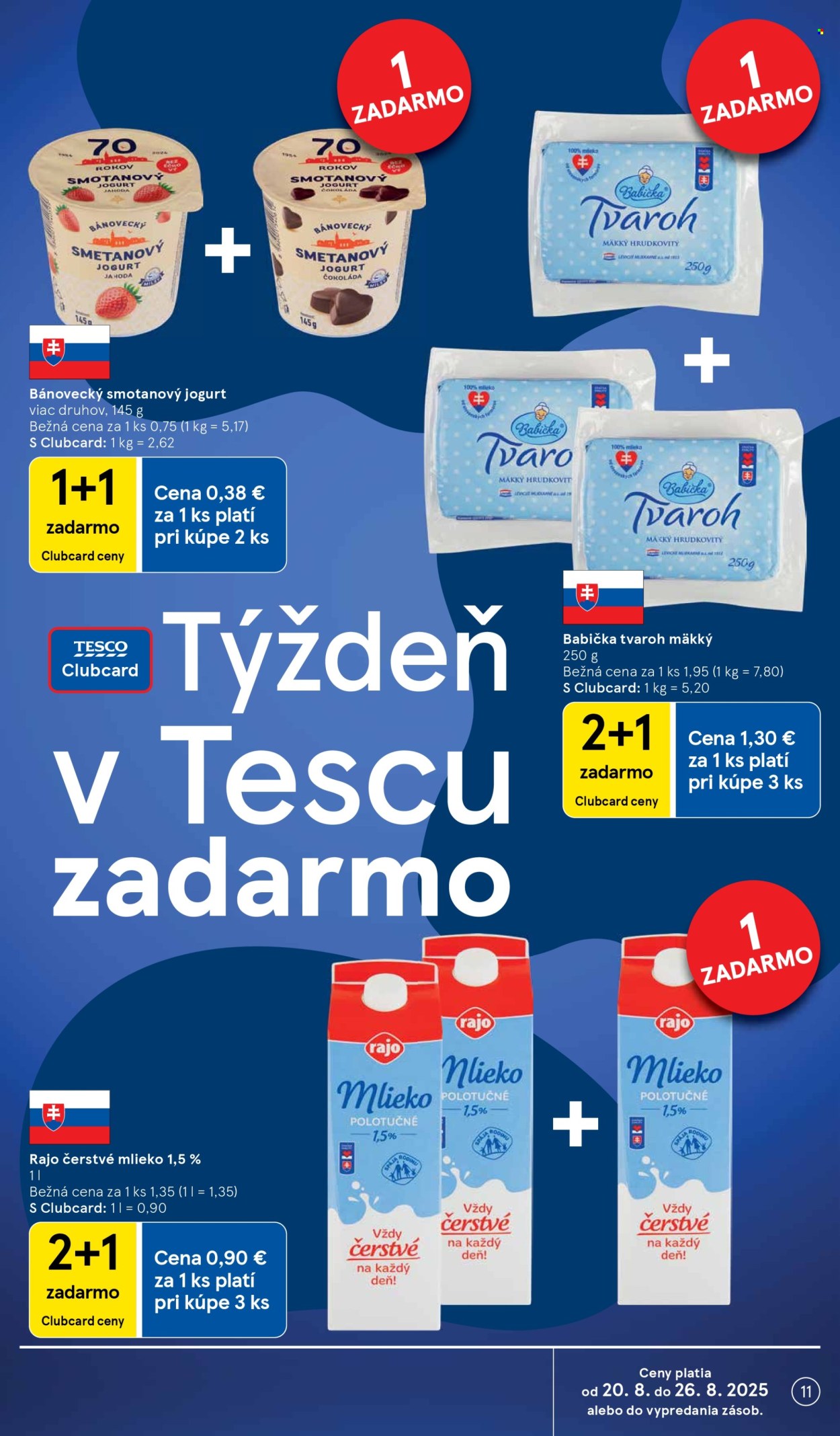 Leták TESCO - 20.8.2025 - 26.8.2025. Strana 11
