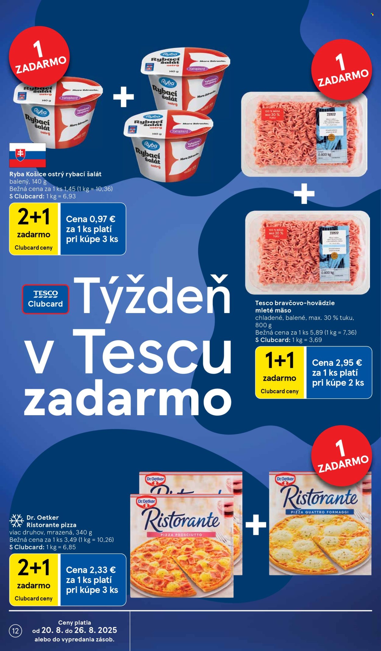 Leták TESCO - 20.8.2025 - 26.8.2025. Strana 12