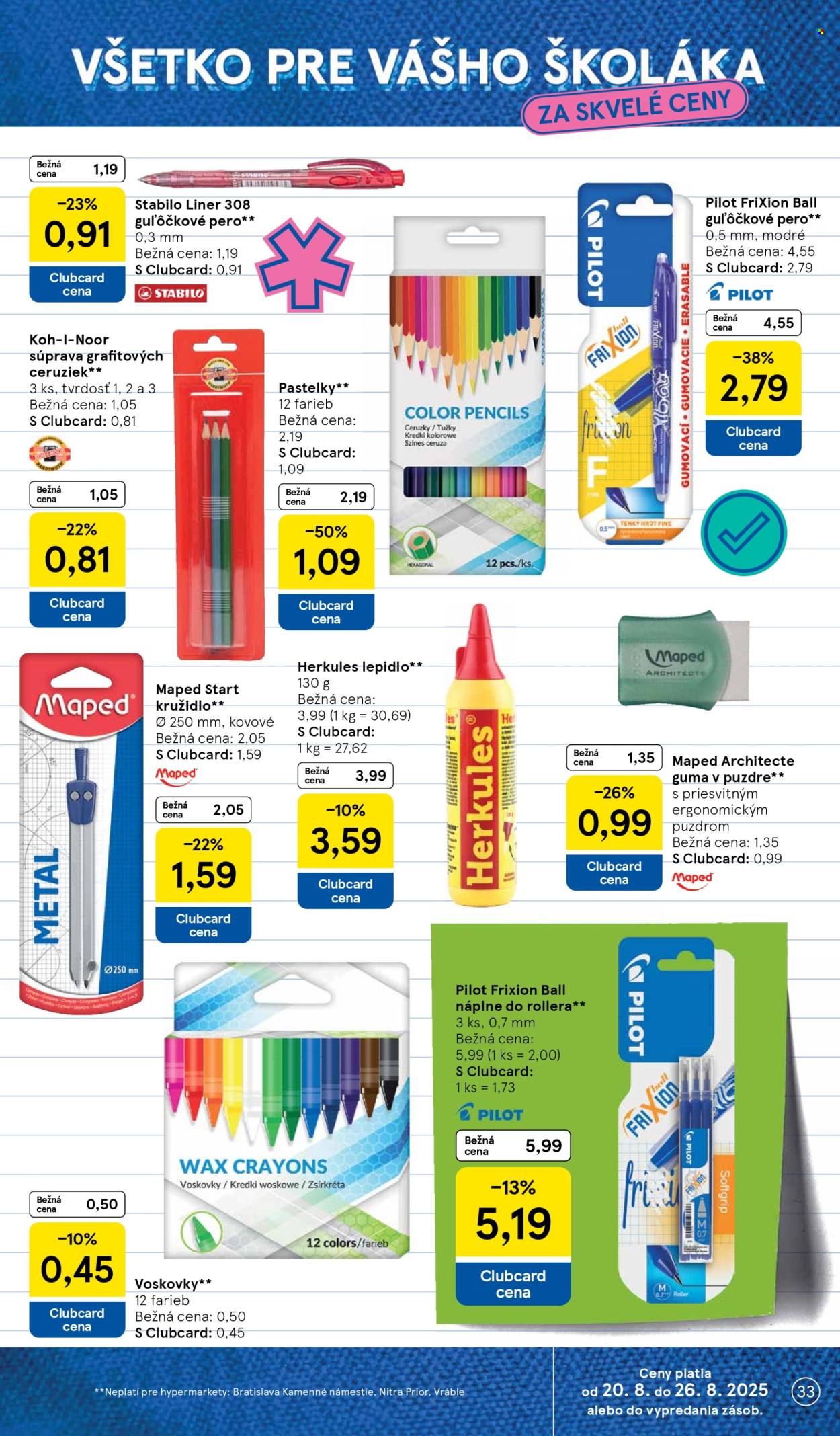 Leták TESCO - 20.8.2025 - 26.8.2025. Strana 33