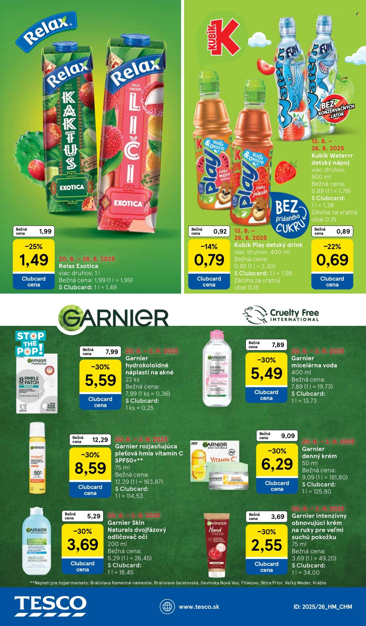 Leták TESCO - 20.8.2025 - 26.8.2025. Strana 38