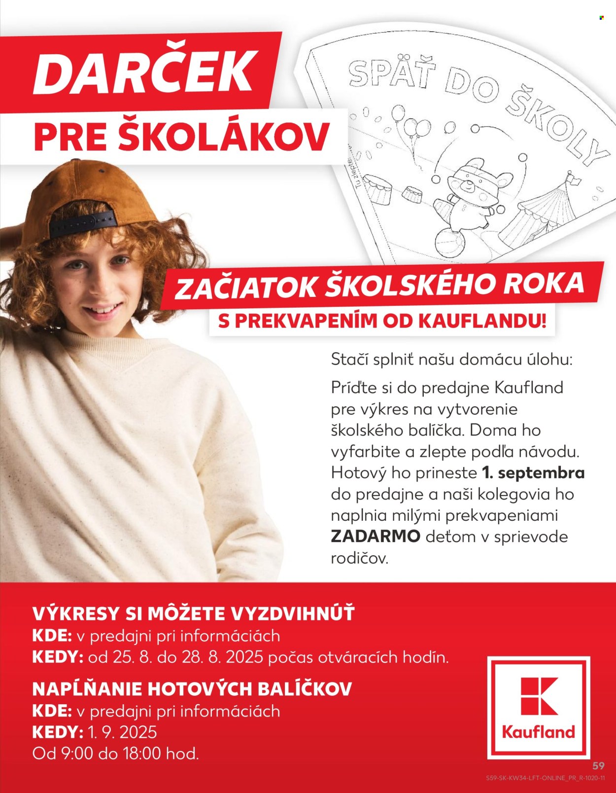 Leták Kaufland - 21.8.2025 - 27.8.2025. Strana 59