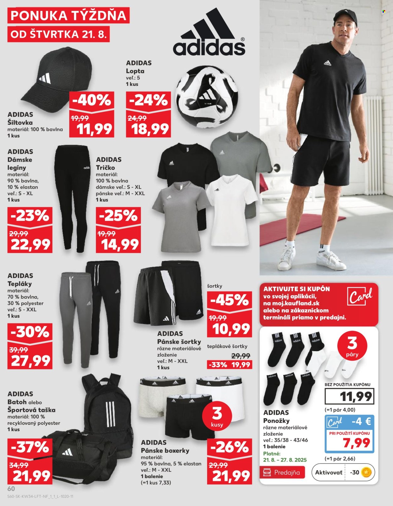Leták Kaufland - 21.8.2025 - 27.8.2025. Strana 60