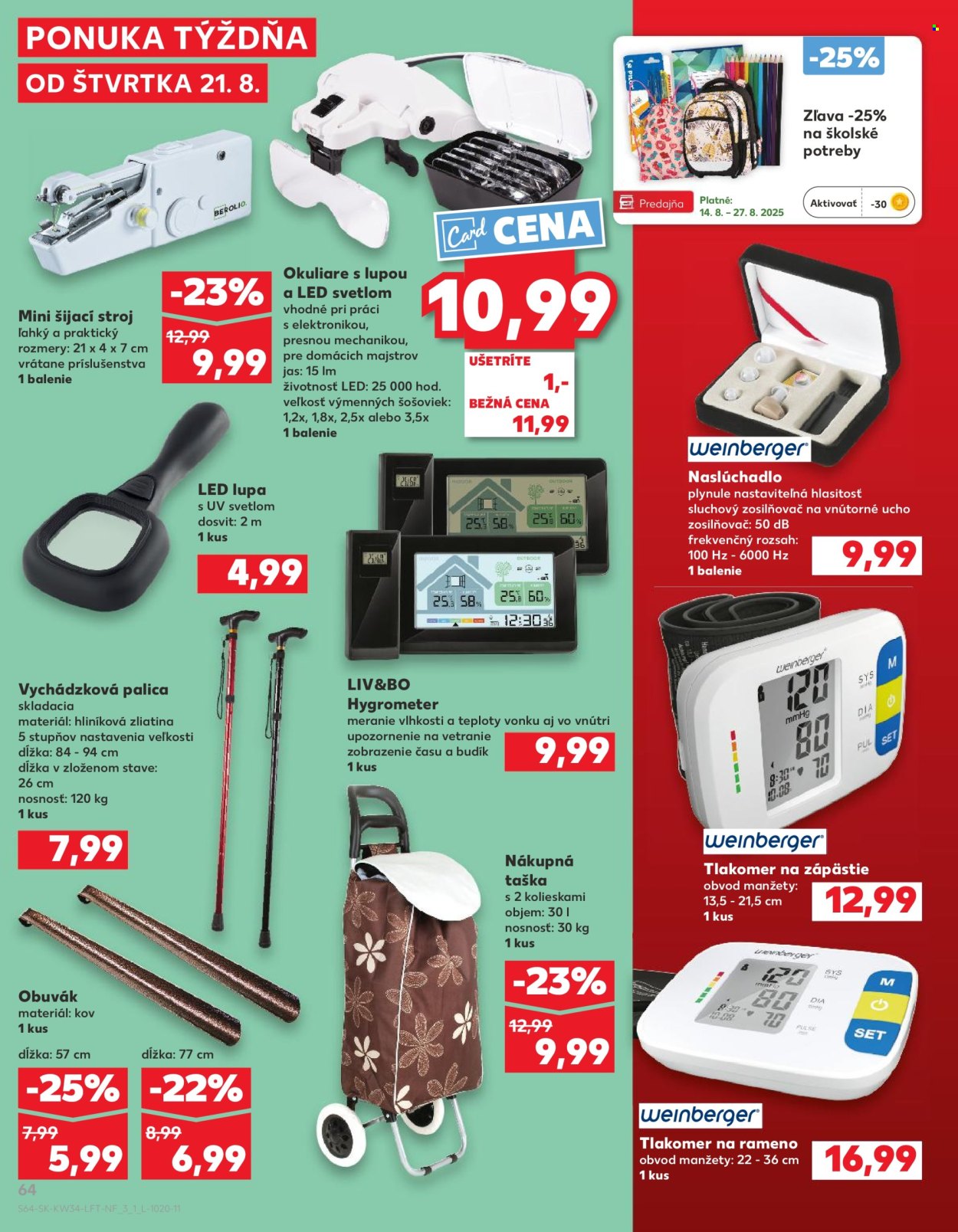 Leták Kaufland - 21.8.2025 - 27.8.2025. Strana 64