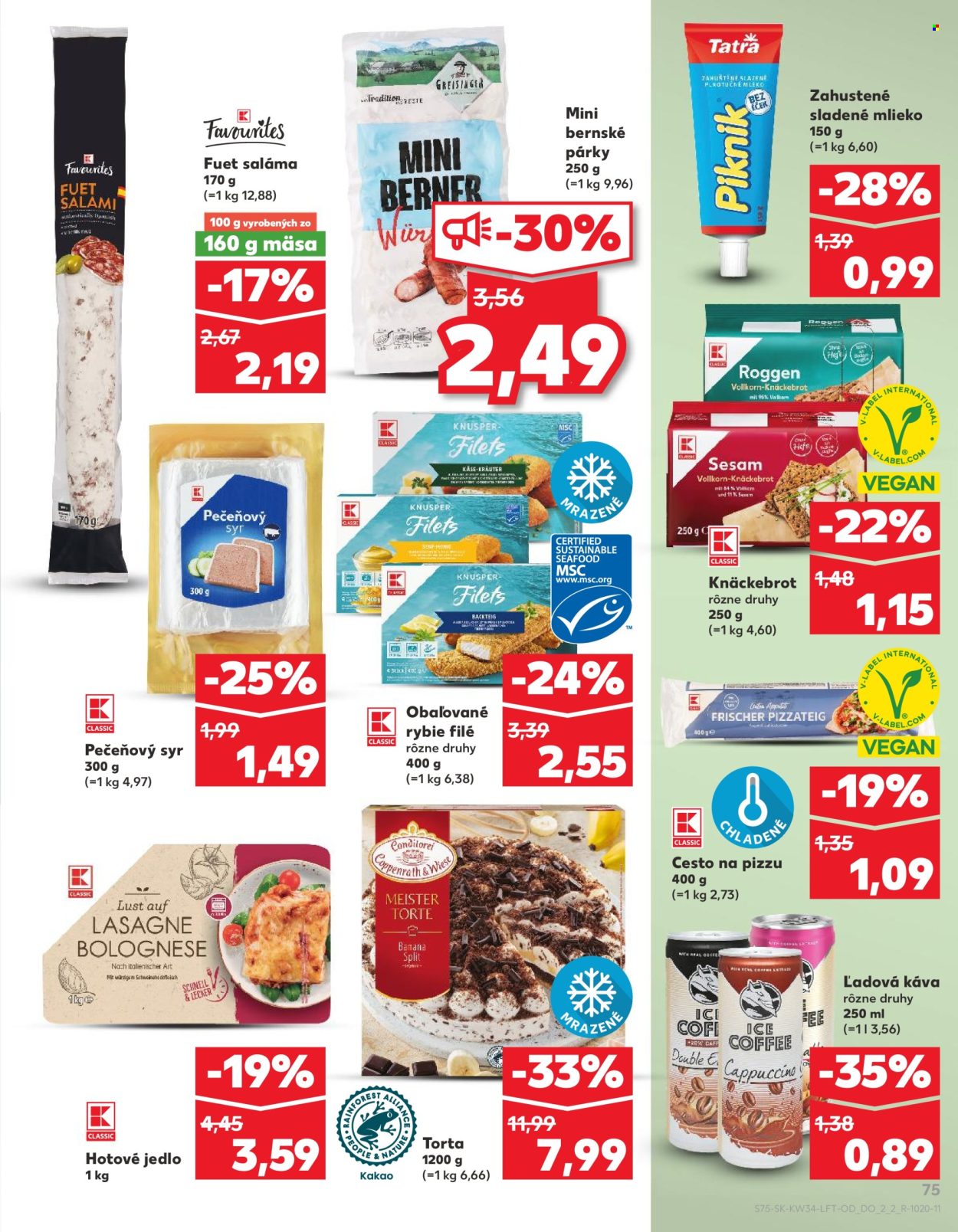 Leták Kaufland - 21.8.2025 - 27.8.2025. Strana 75