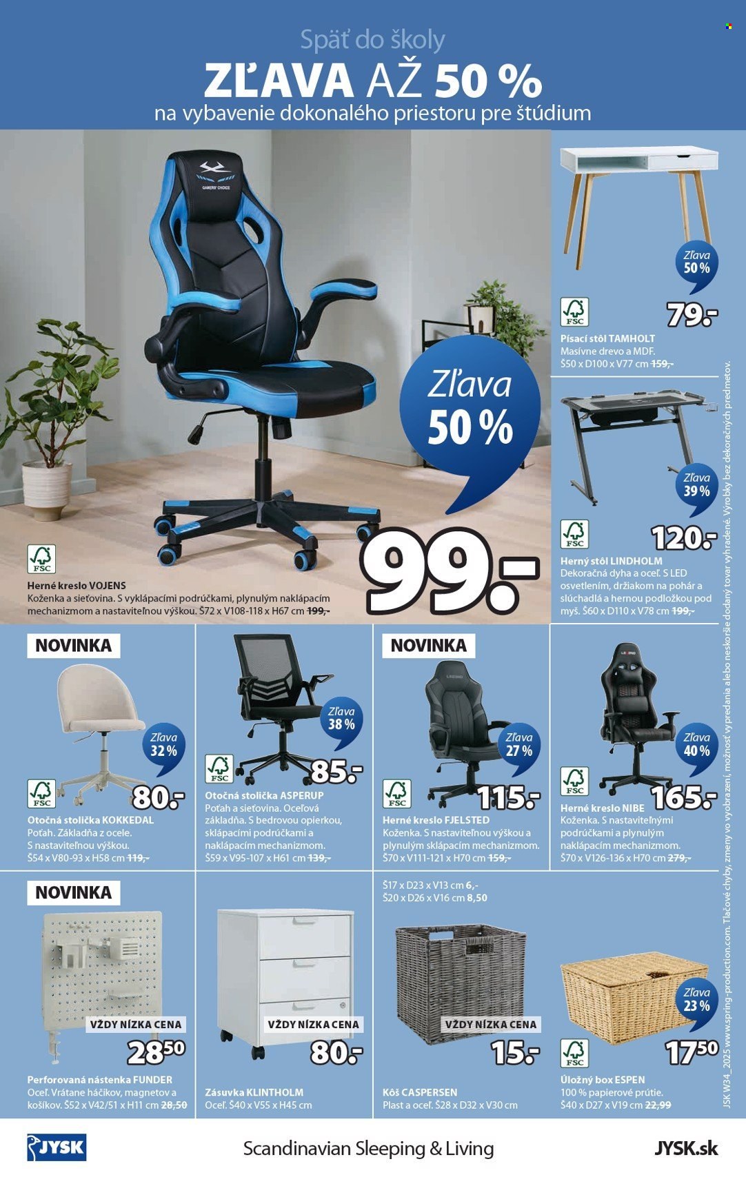 Leták JYSK - 20.8.2025 - 14.9.2025. Strana 9