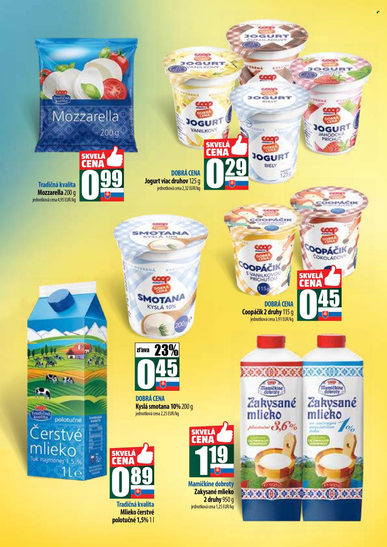 Leták COOP Jednota - 21.8.2025 - 27.8.2025. Strana 3