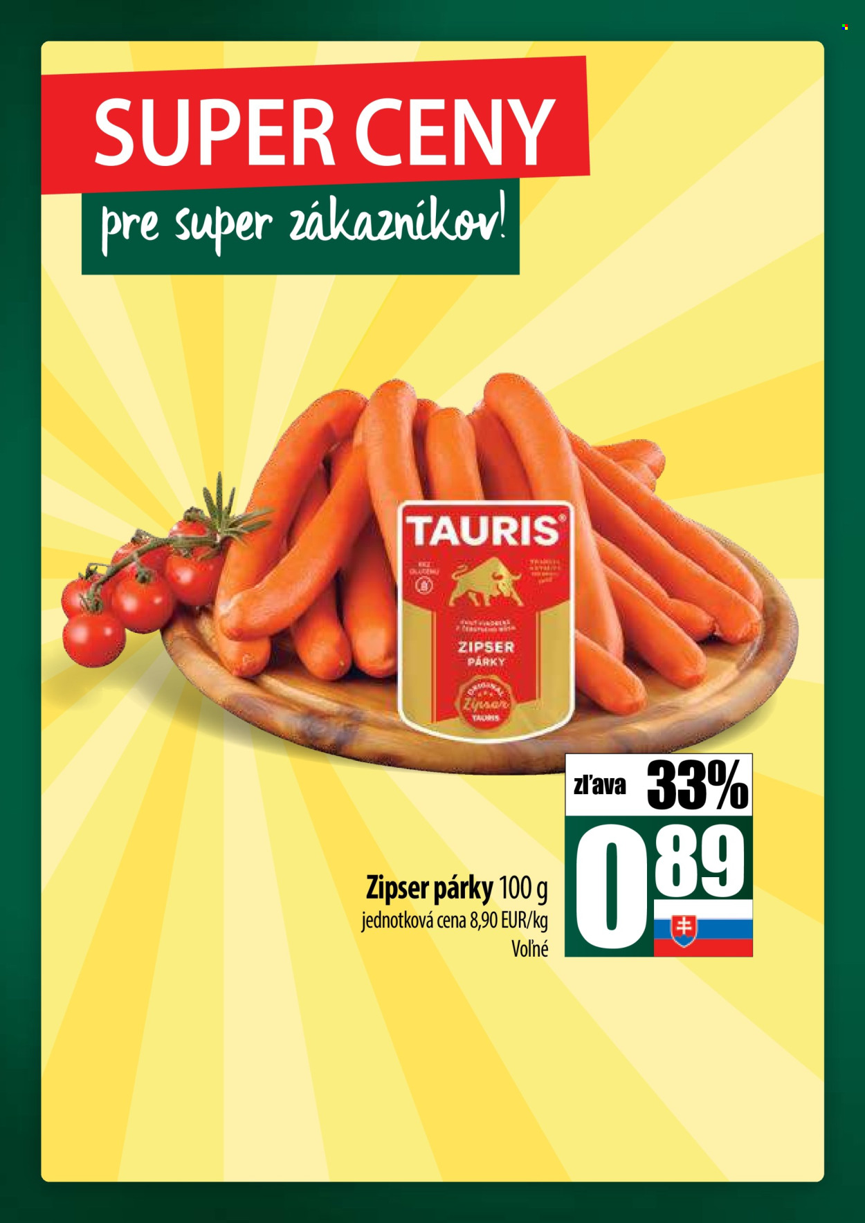 Leták COOP Jednota - 21.8.2025 - 27.8.2025. Strana 8