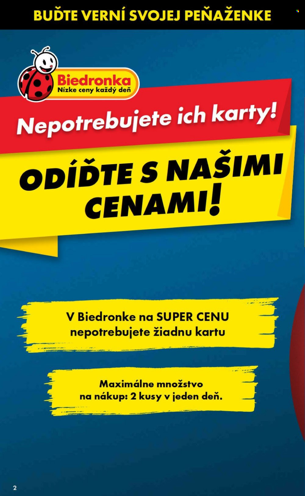 Leták Biedronka - 21.8.2025 - 27.8.2025. Strana 2