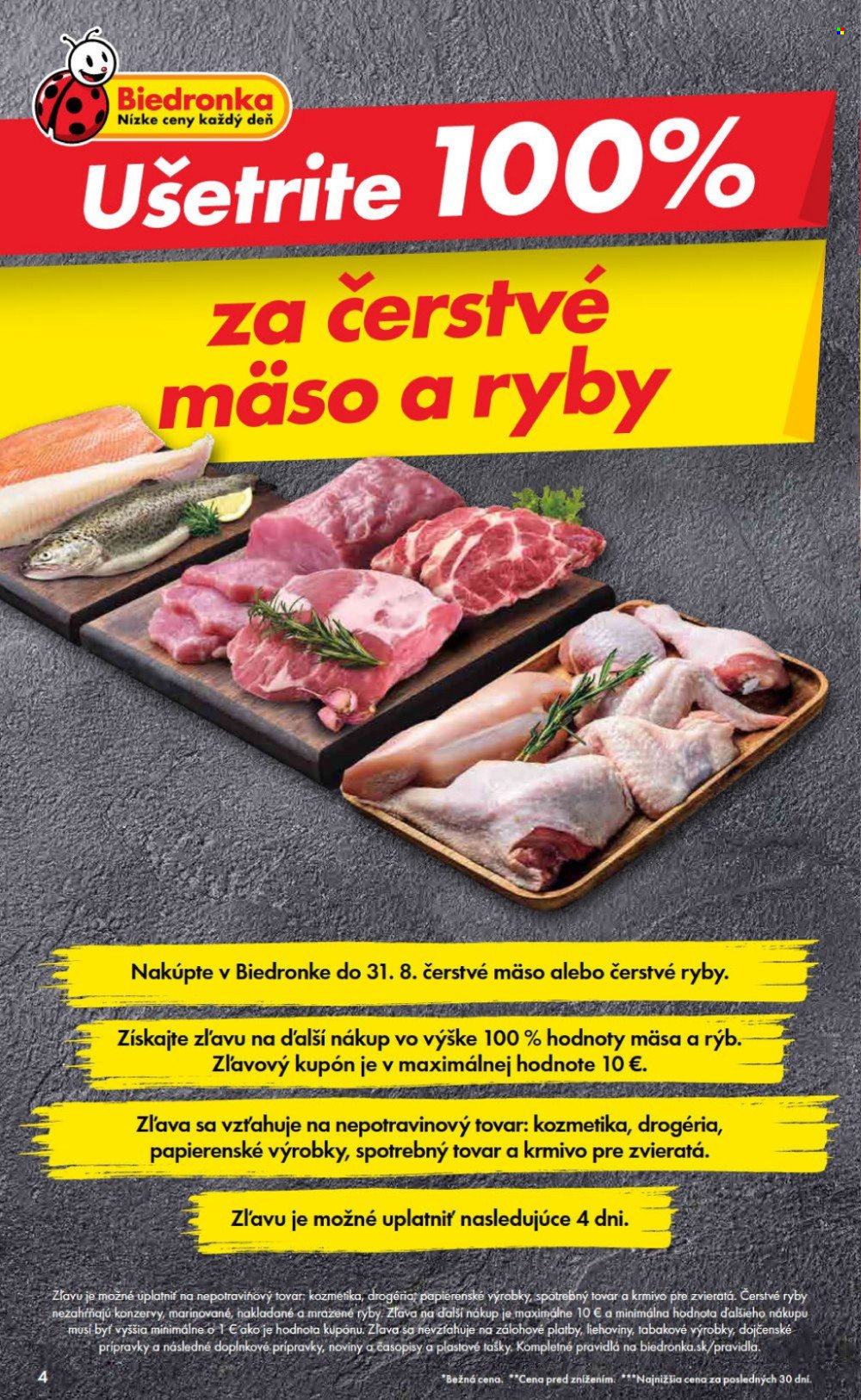 Leták Biedronka - 21.8.2025 - 27.8.2025. Strana 4