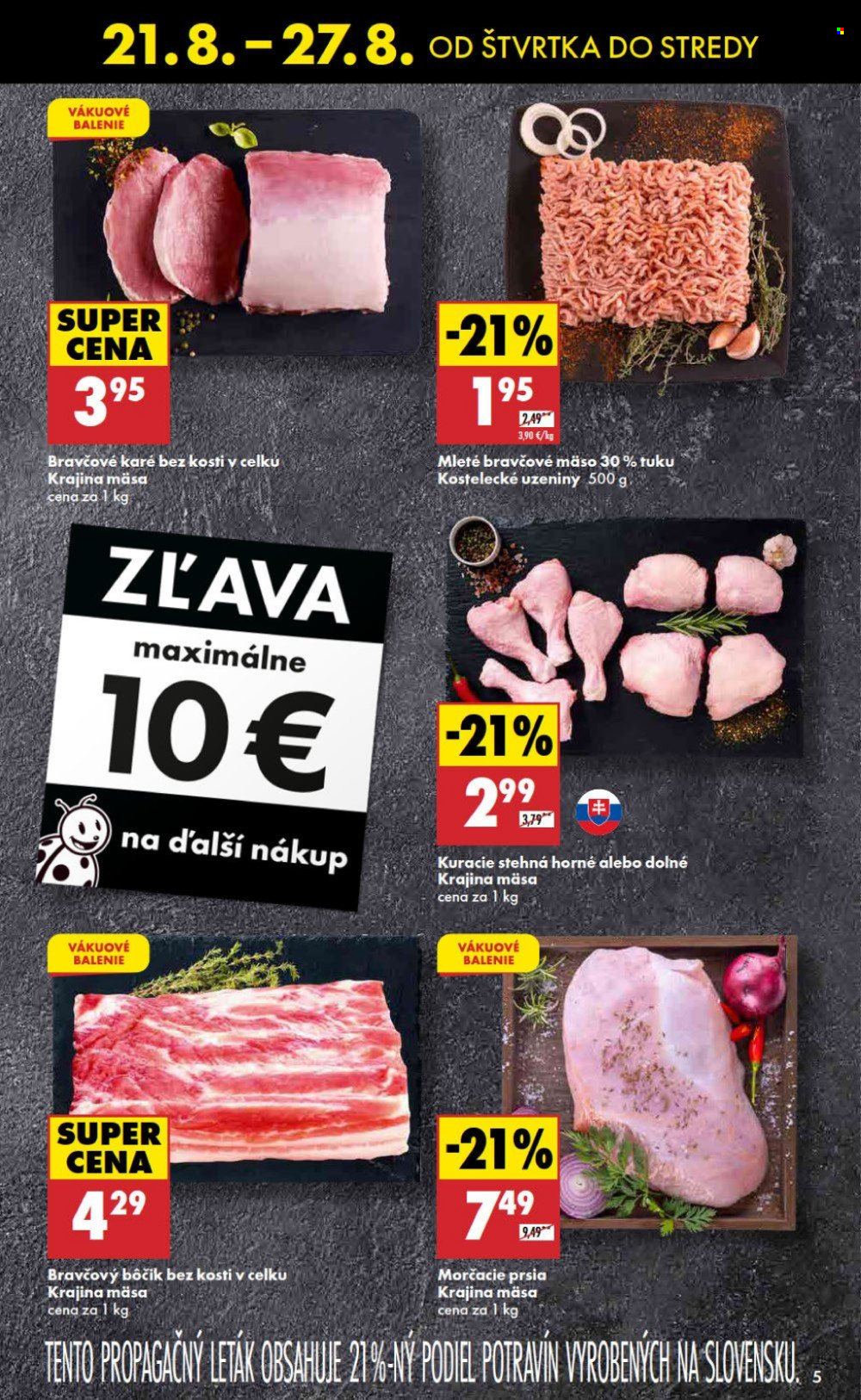 Leták Biedronka - 21.8.2025 - 27.8.2025. Strana 5