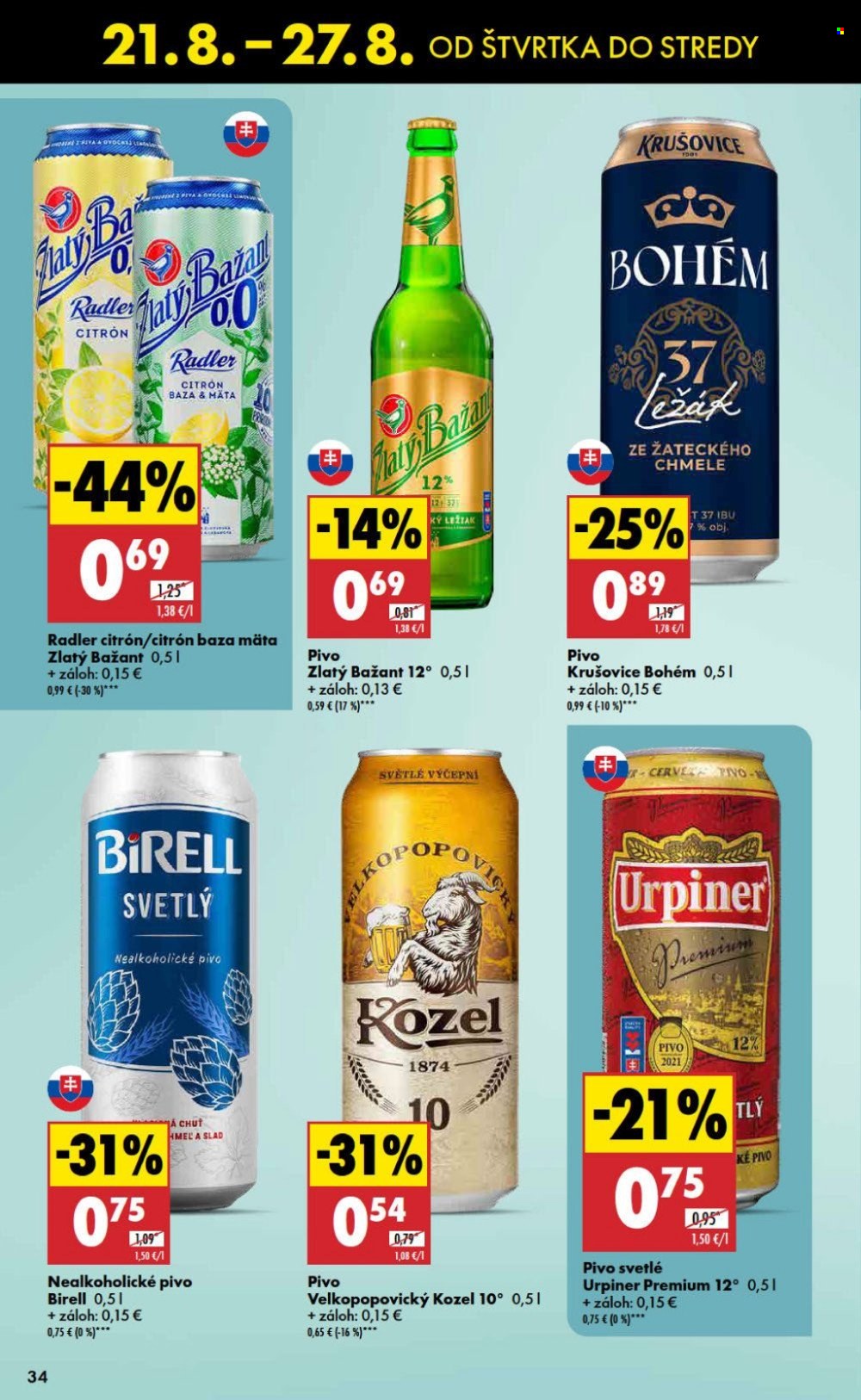 Leták Biedronka - 21.8.2025 - 27.8.2025. Strana 34