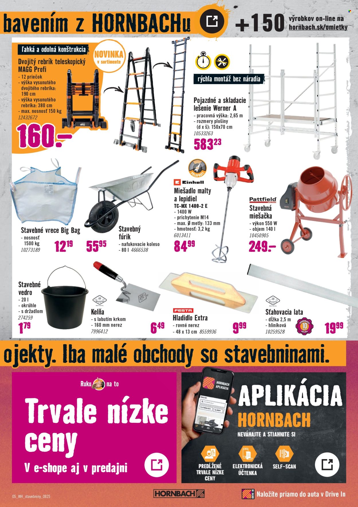 Leták Hornbach - 20.8.2025 - 3.9.2025. Strana 5