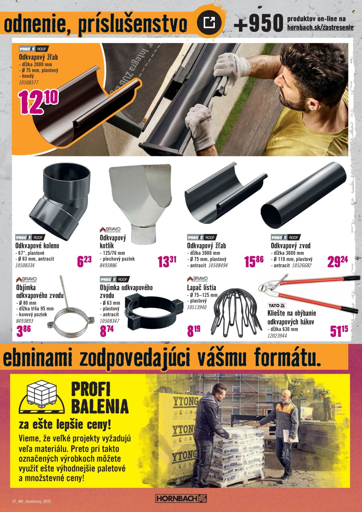 Leták Hornbach - 20.8.2025 - 3.9.2025. Strana 7