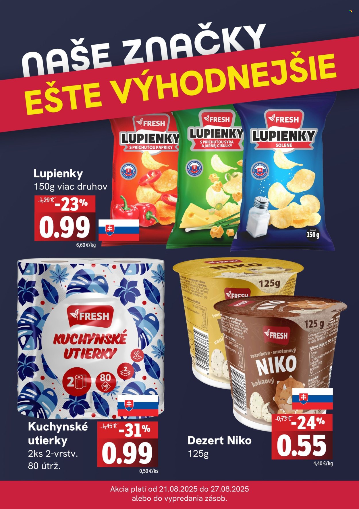 Leták FRESH - 21.8.2025 - 27.8.2025. Strana 4