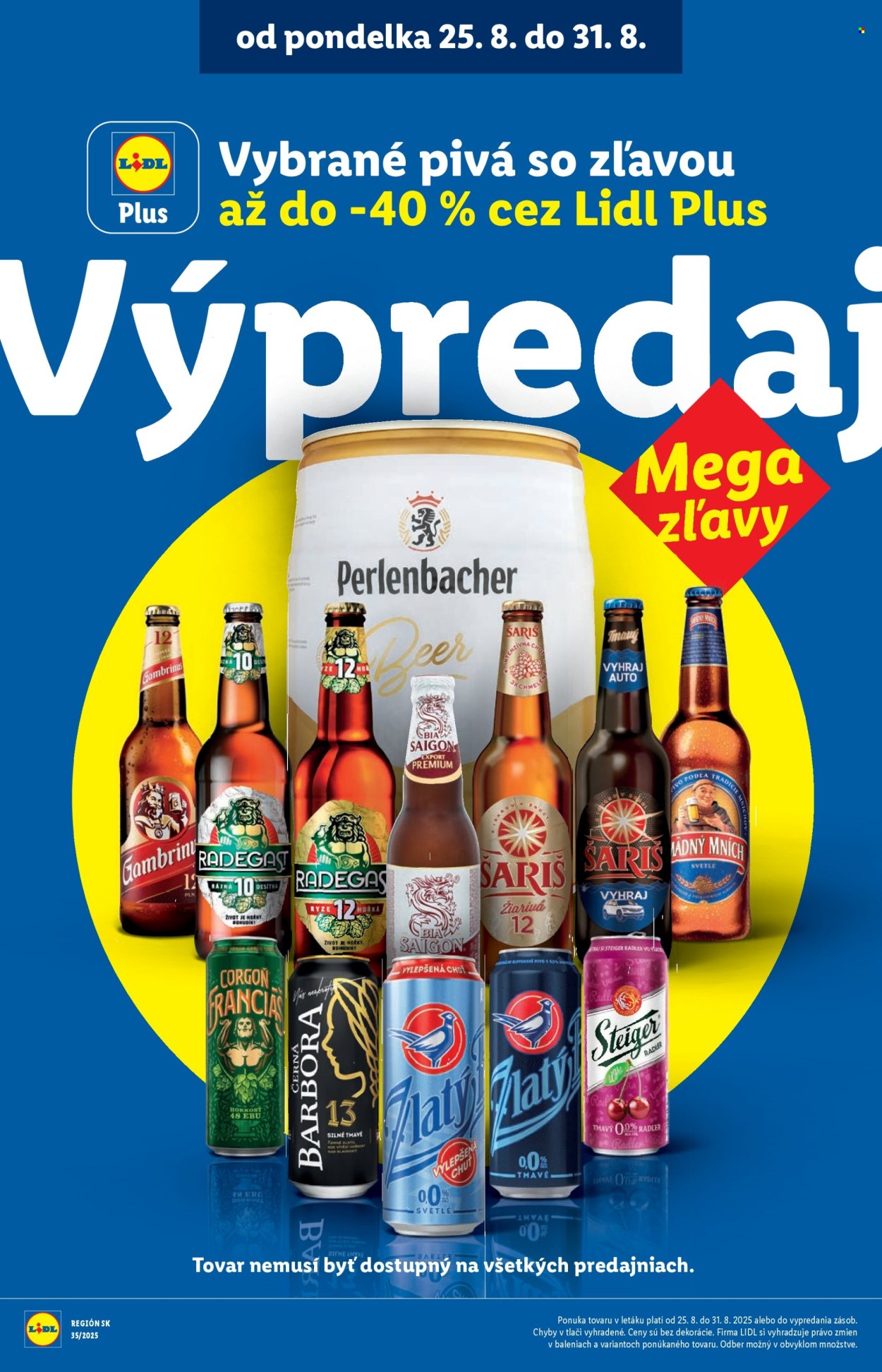 Leták Lidl - 25.8.2025 - 31.8.2025. Strana 5