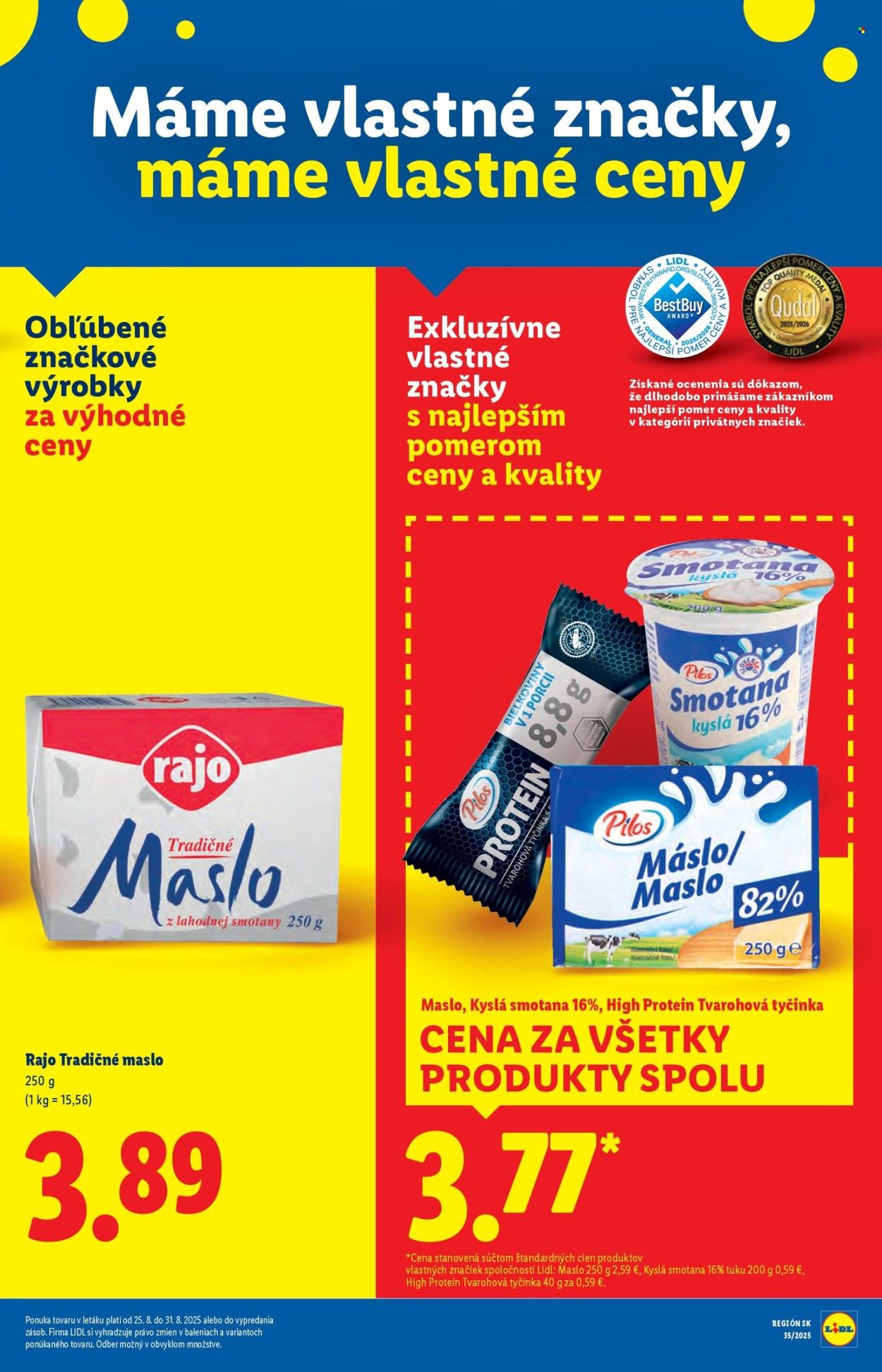 Leták Lidl - 25.8.2025 - 31.8.2025. Strana 7