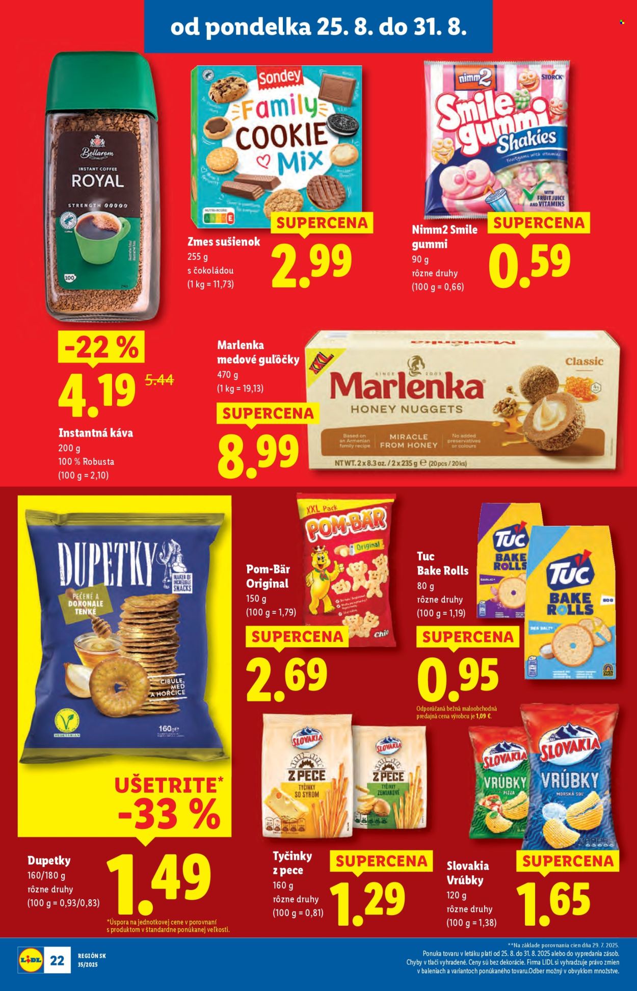 Leták Lidl - 25.8.2025 - 31.8.2025. Strana 30