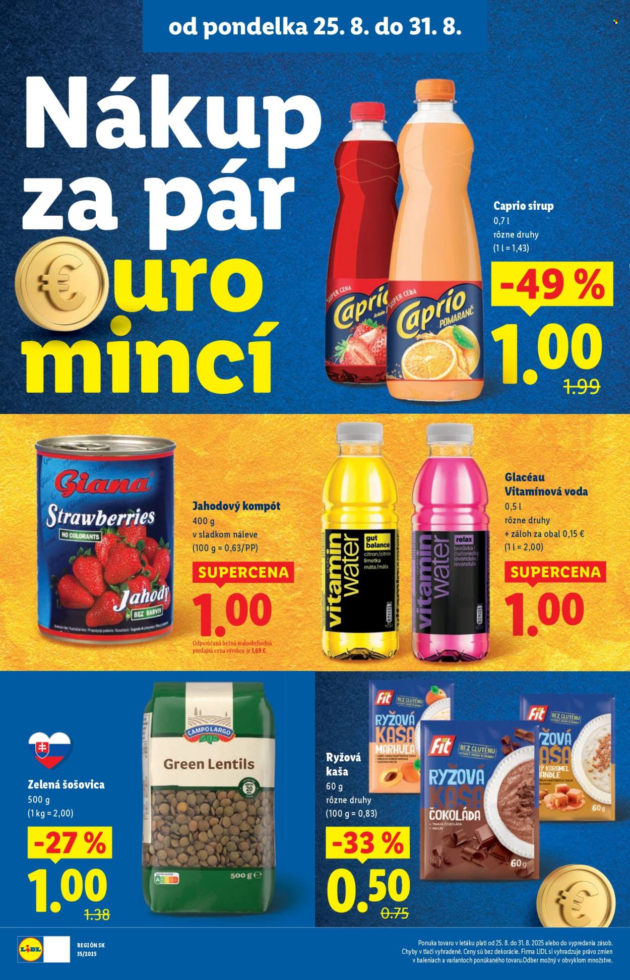 Leták Lidl - 25.8.2025 - 31.8.2025. Strana 38