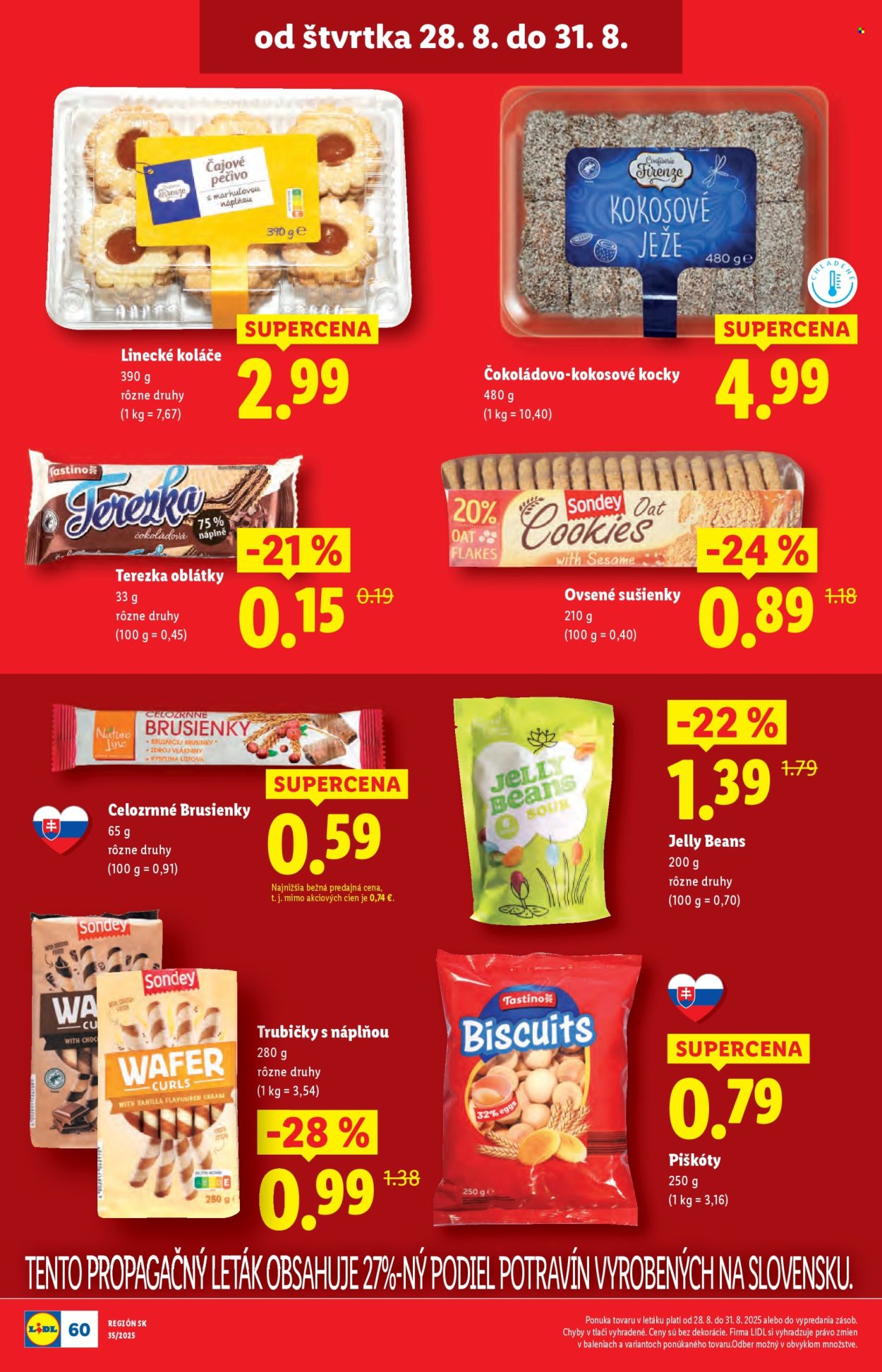 Leták Lidl - 25.8.2025 - 31.8.2025. Strana 70