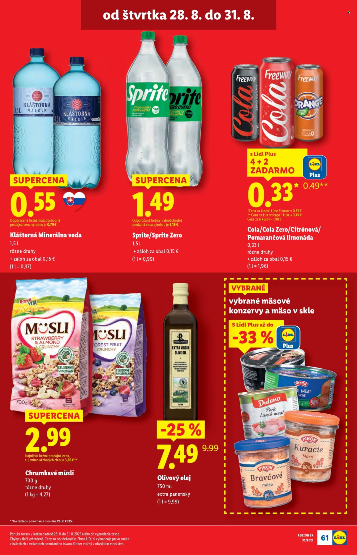 Leták Lidl - 25.8.2025 - 31.8.2025. Strana 71