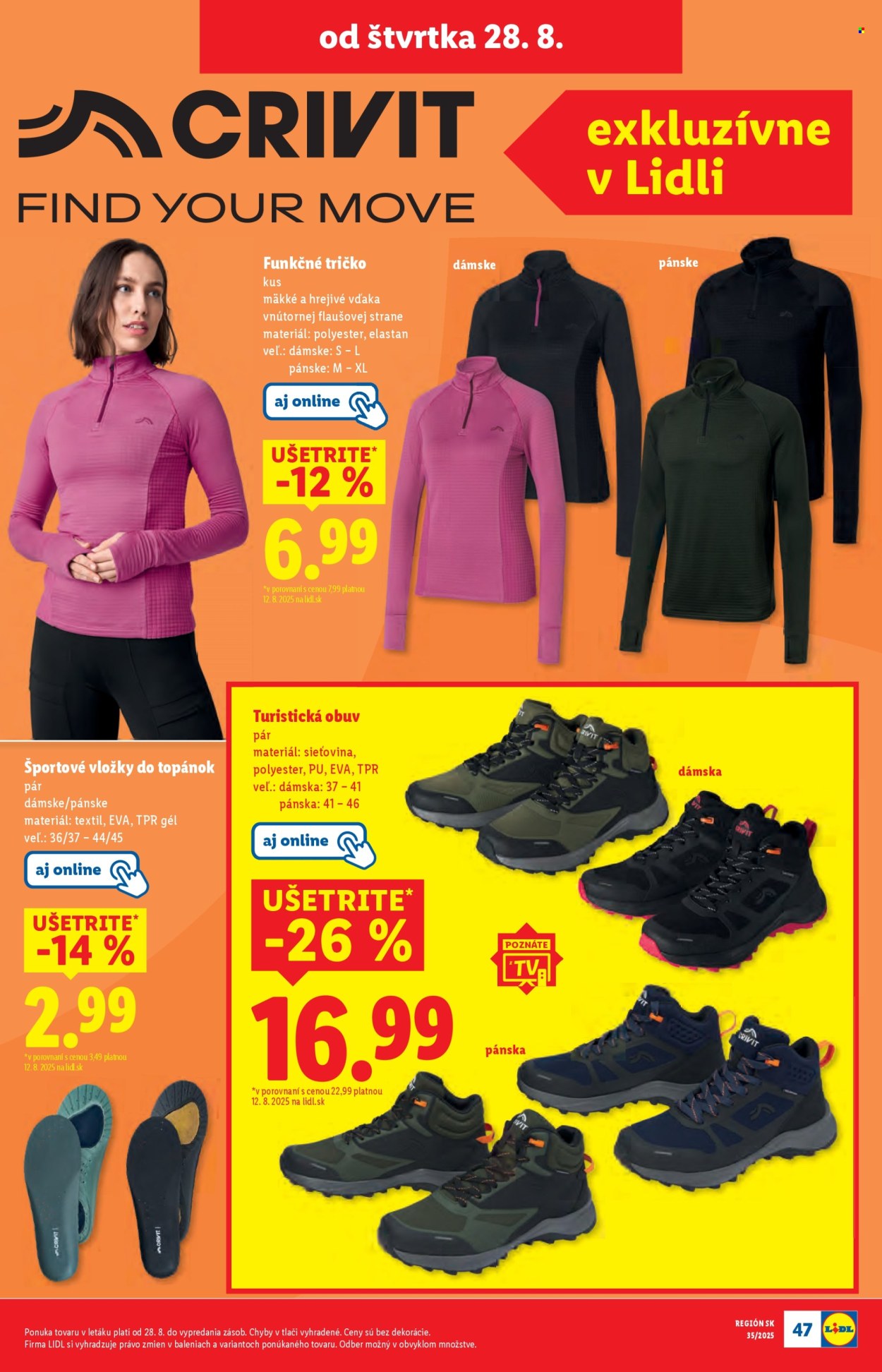 Leták Lidl - 25.8.2025 - 31.8.2025. Strana 81