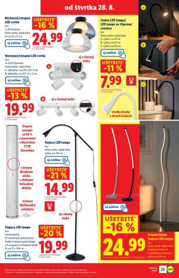 thumbnail - Stolná LED lampa/ LED lampa so štipcom/ svorkou