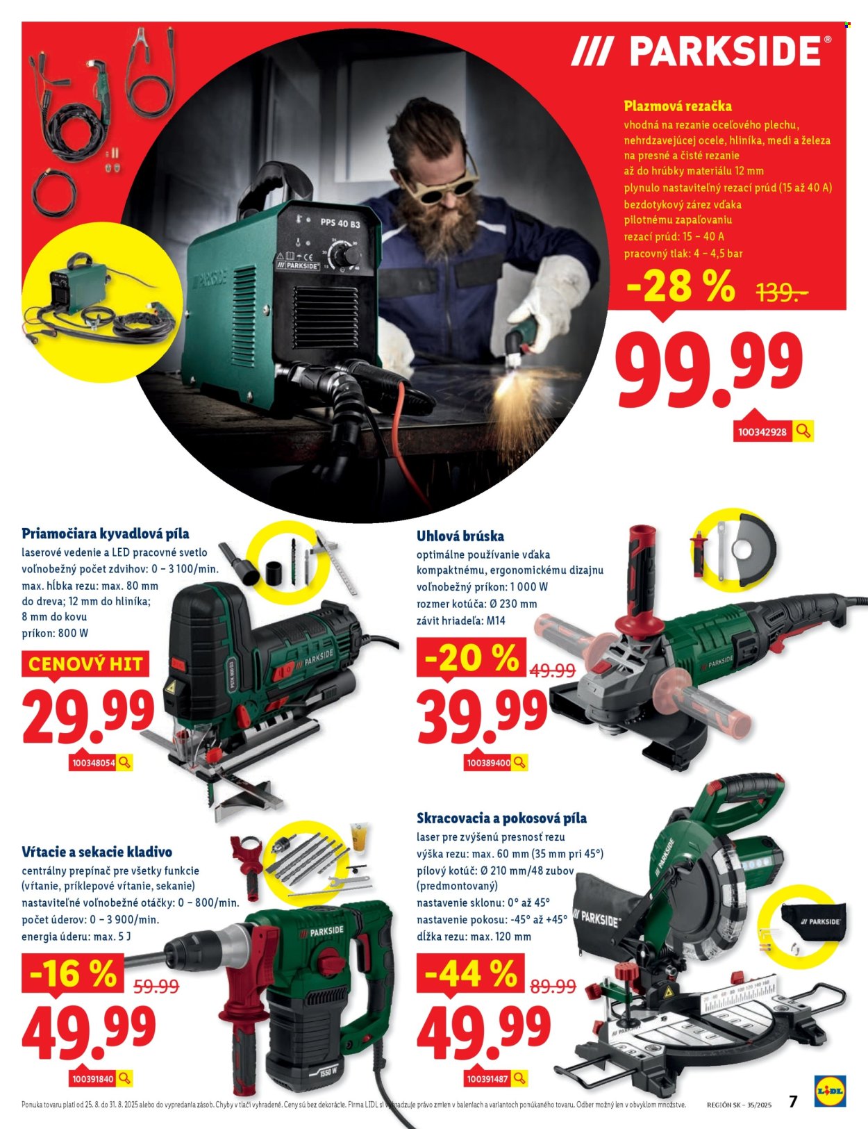 Leták Lidl - 25.8.2025 - 31.8.2025. Strana 7
