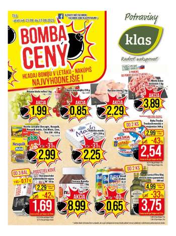 Leták Klas - 25.8.2025 - 31.8.2025.