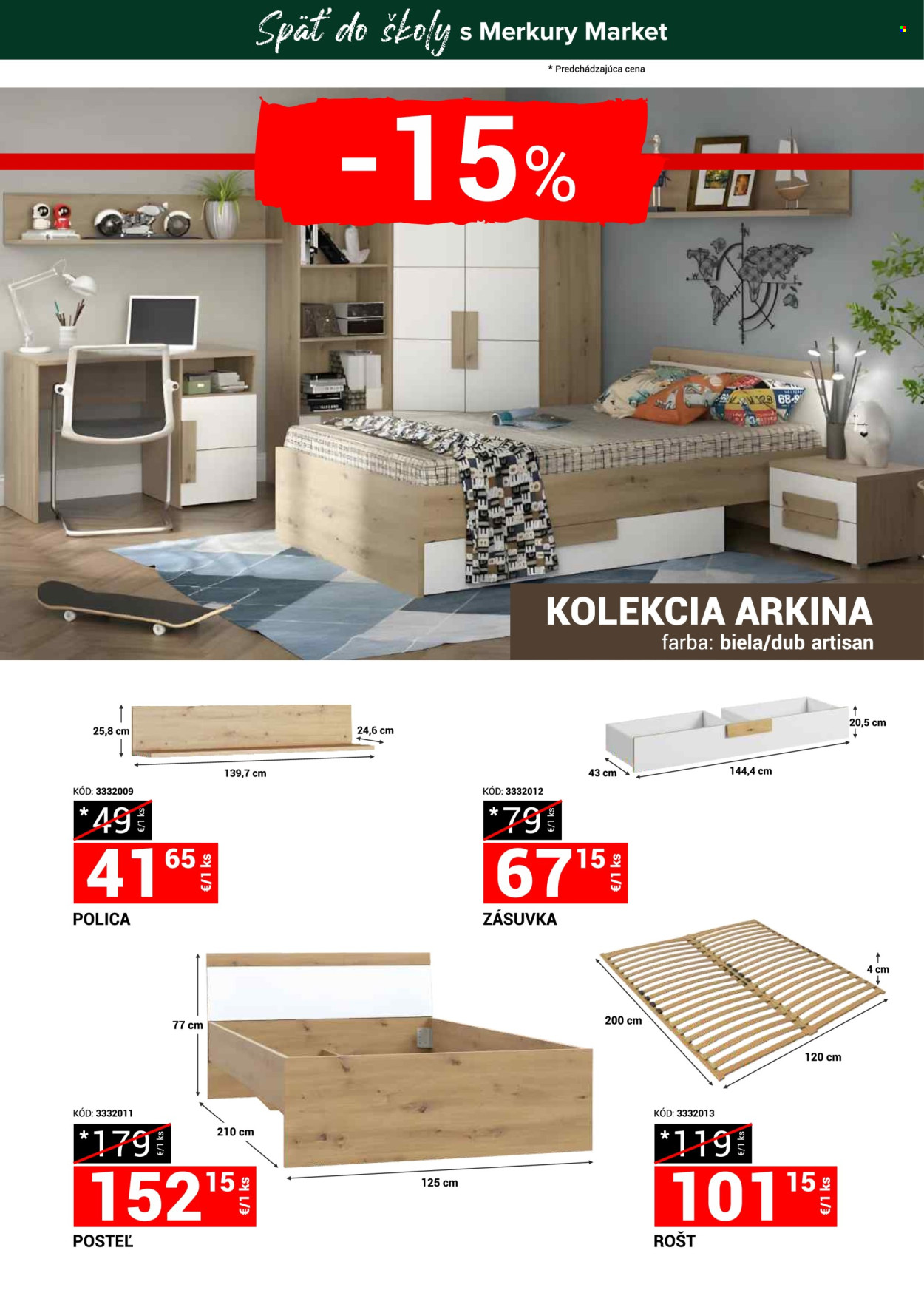 Leták Merkury Market - 23.8.2025 - 31.8.2025. Strana 2