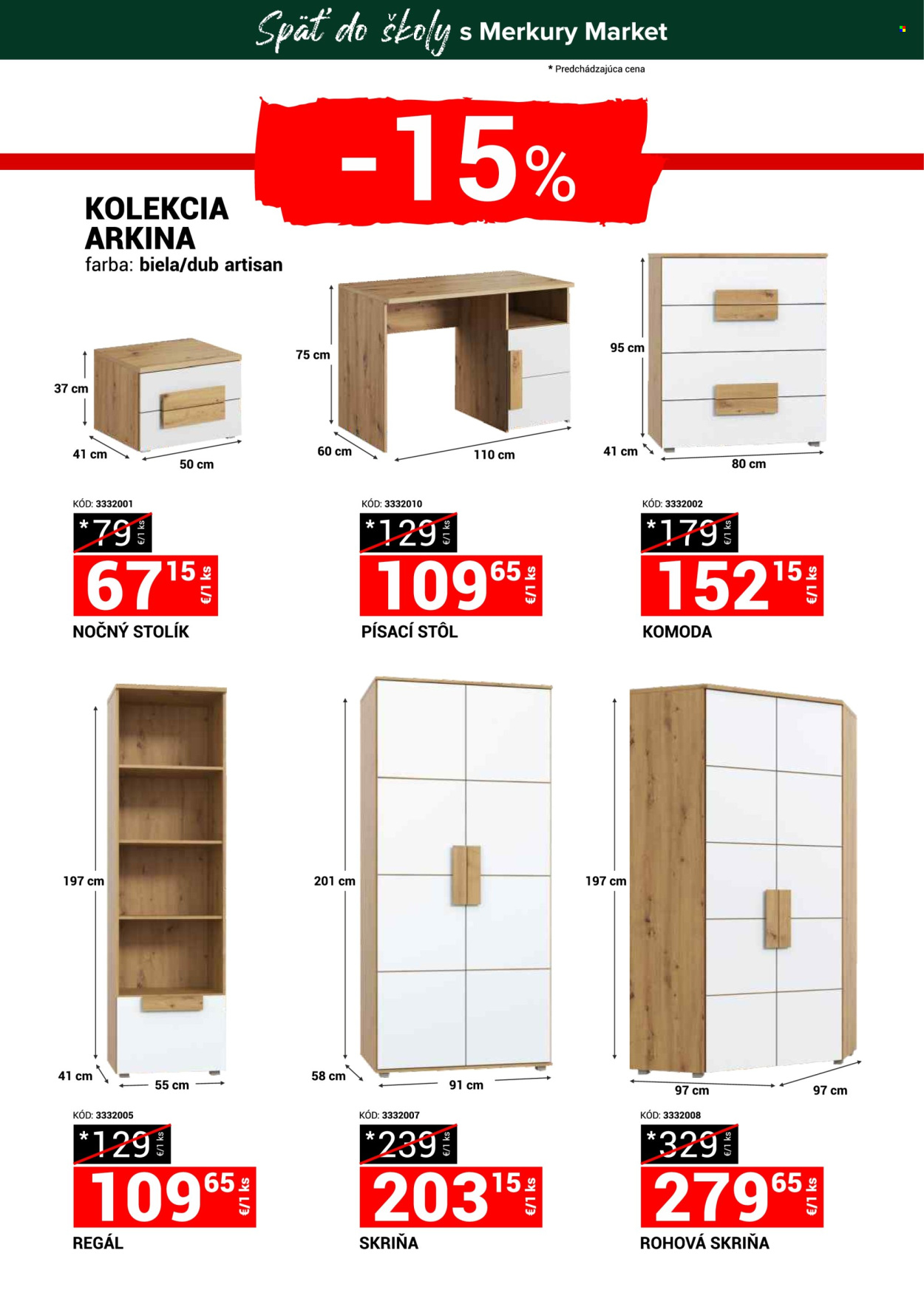 Leták Merkury Market - 23.8.2025 - 31.8.2025. Strana 3