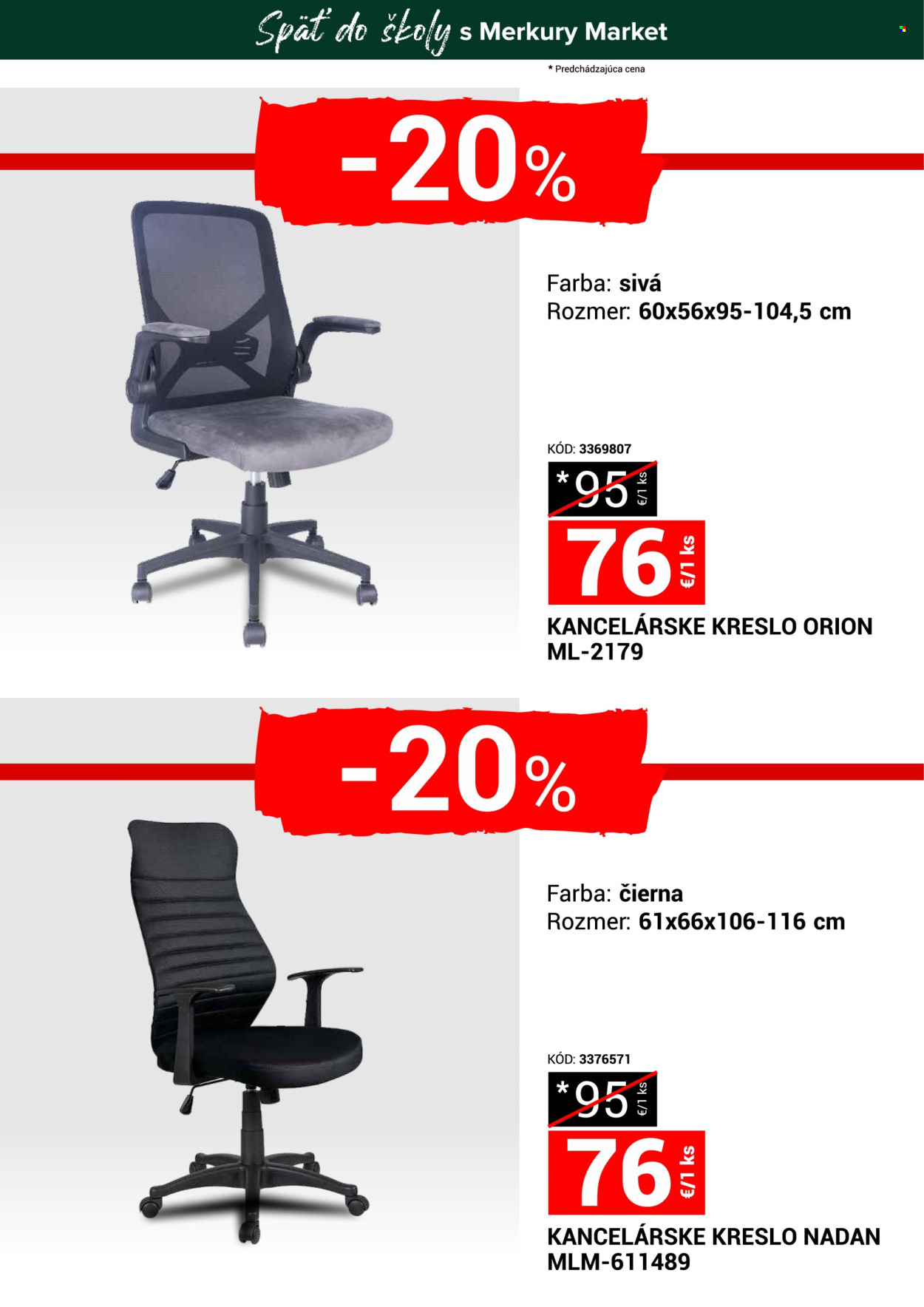 Leták Merkury Market - 23.8.2025 - 31.8.2025. Strana 8