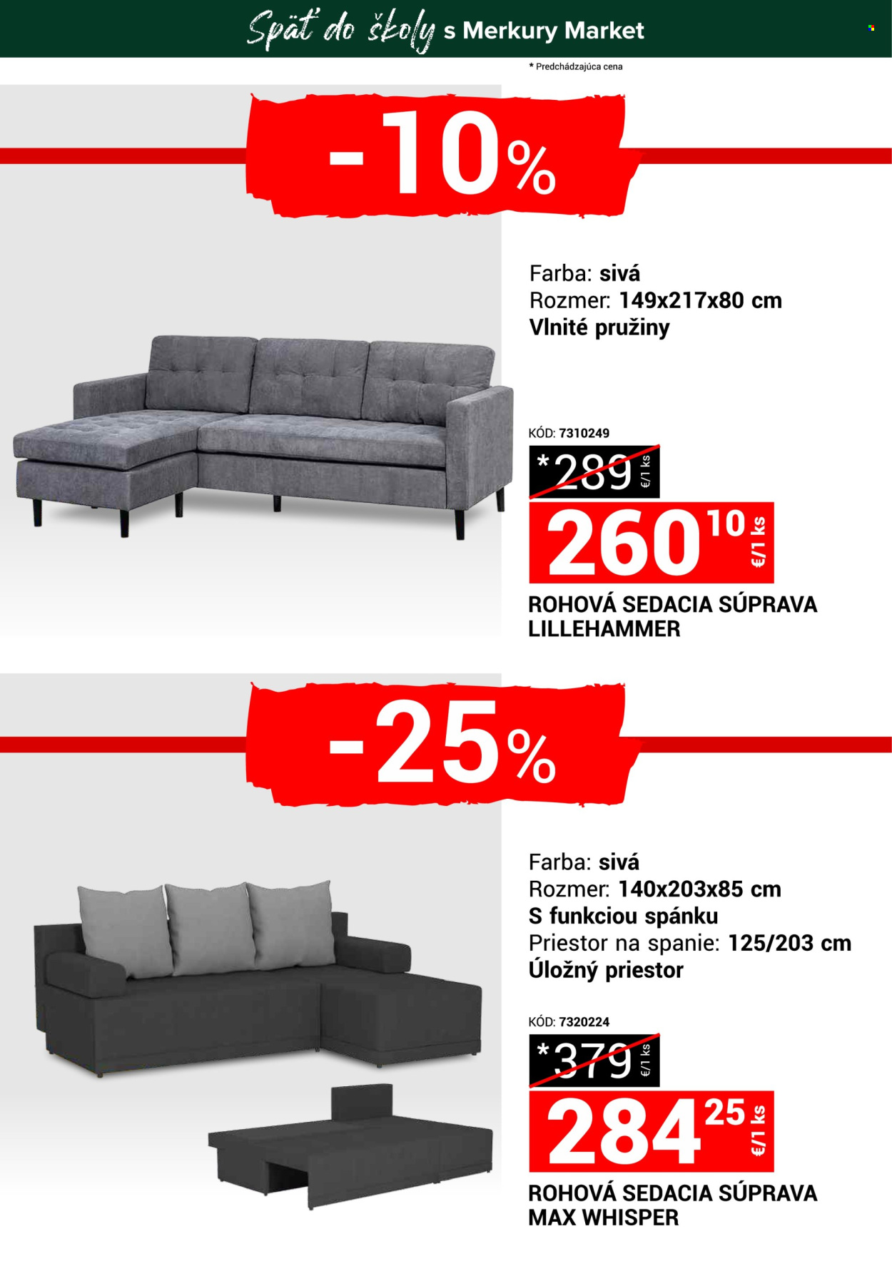 Leták Merkury Market - 23.8.2025 - 31.8.2025. Strana 10