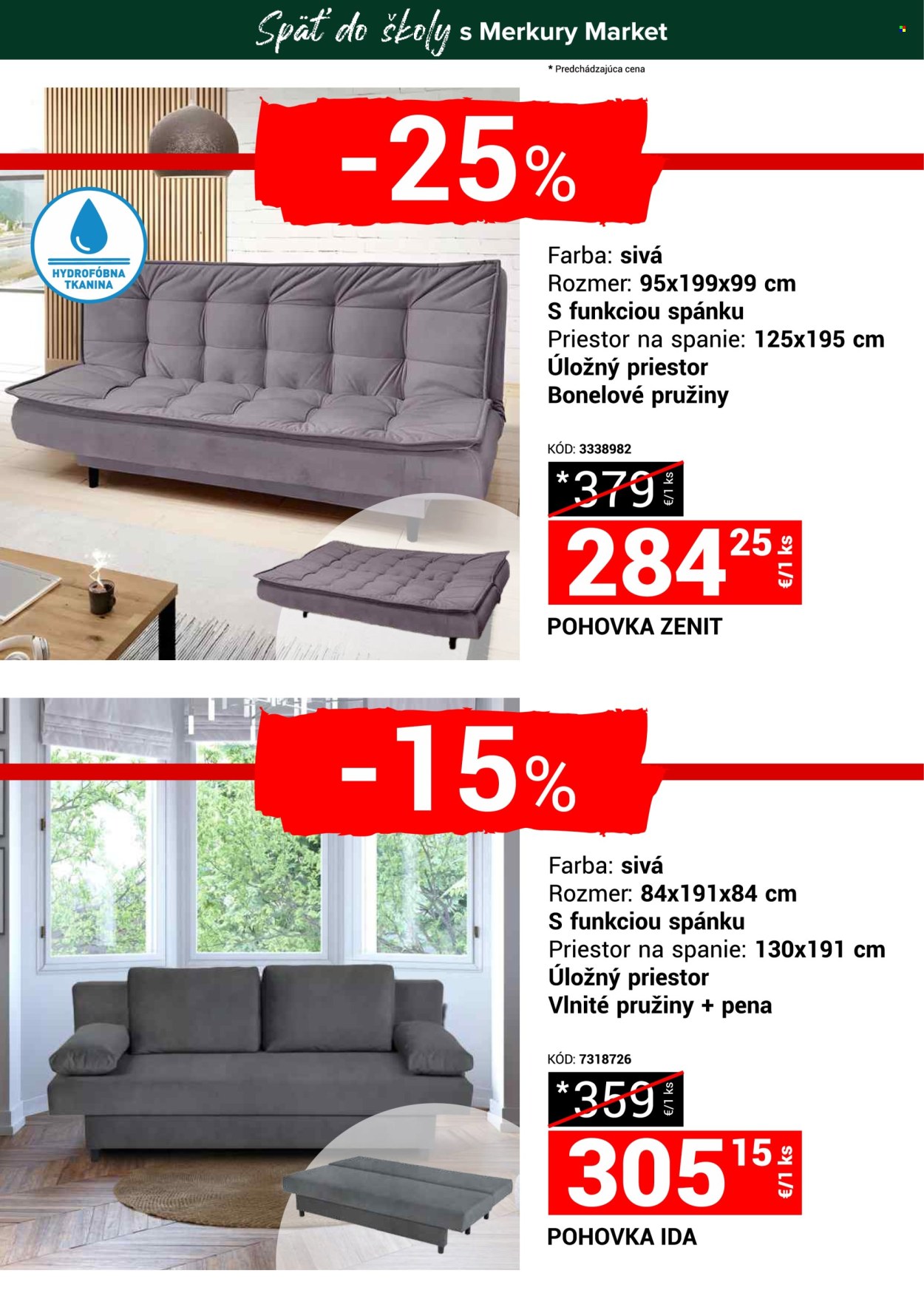 Leták Merkury Market - 23.8.2025 - 31.8.2025. Strana 11