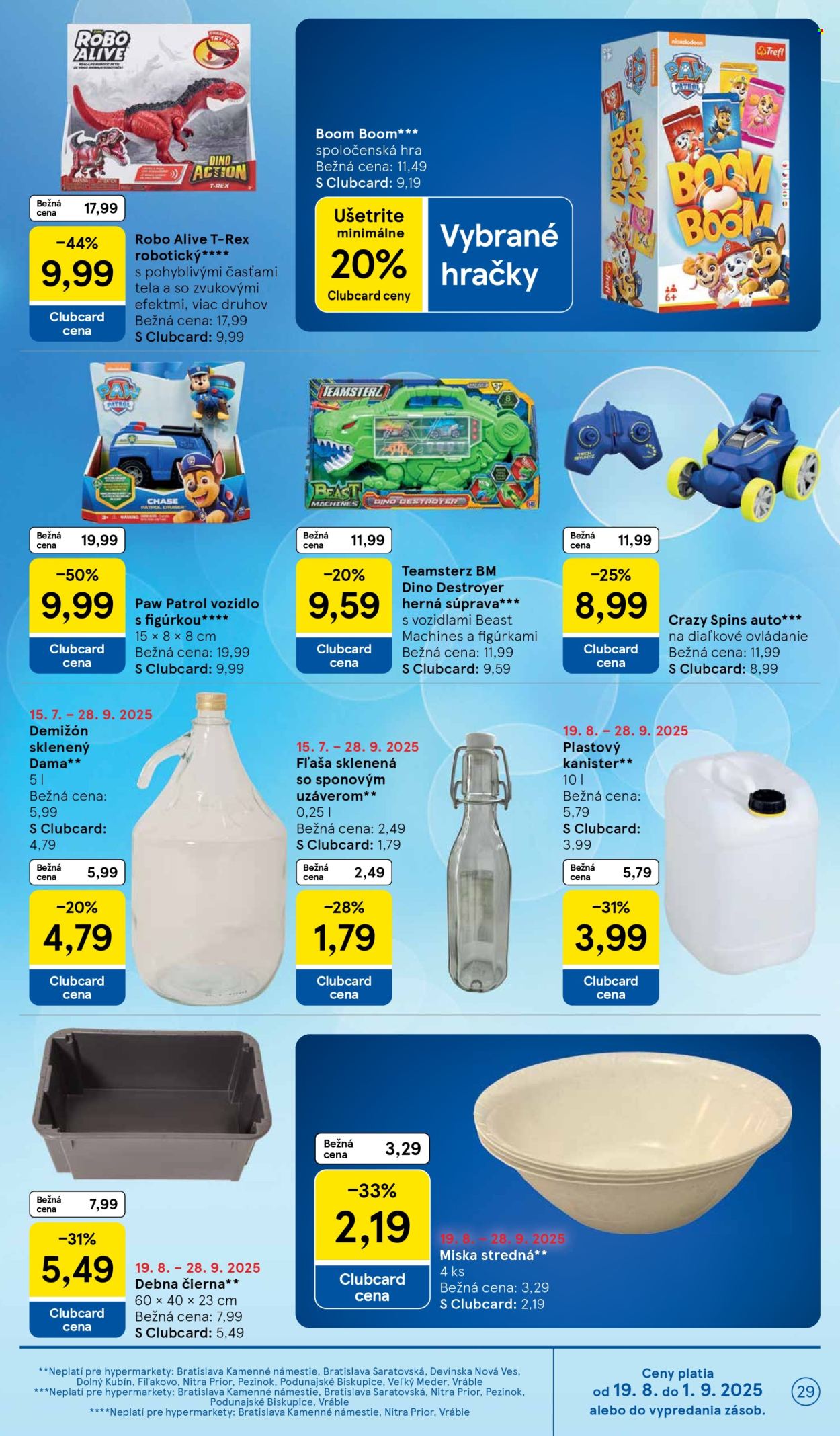 Leták TESCO - 27.8.2025 - 2.9.2025. Strana 29