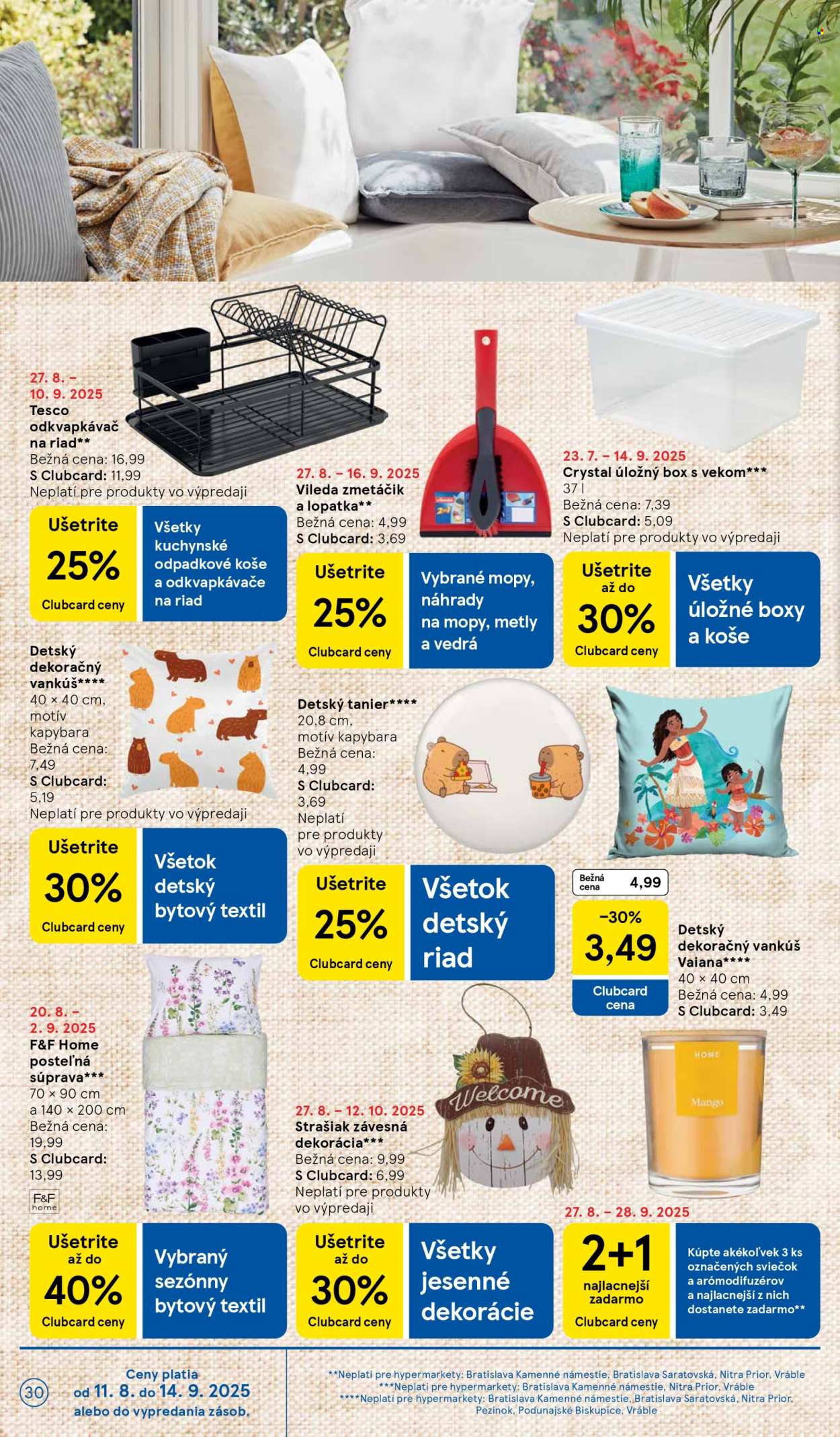 Leták TESCO - 27.8.2025 - 2.9.2025. Strana 30