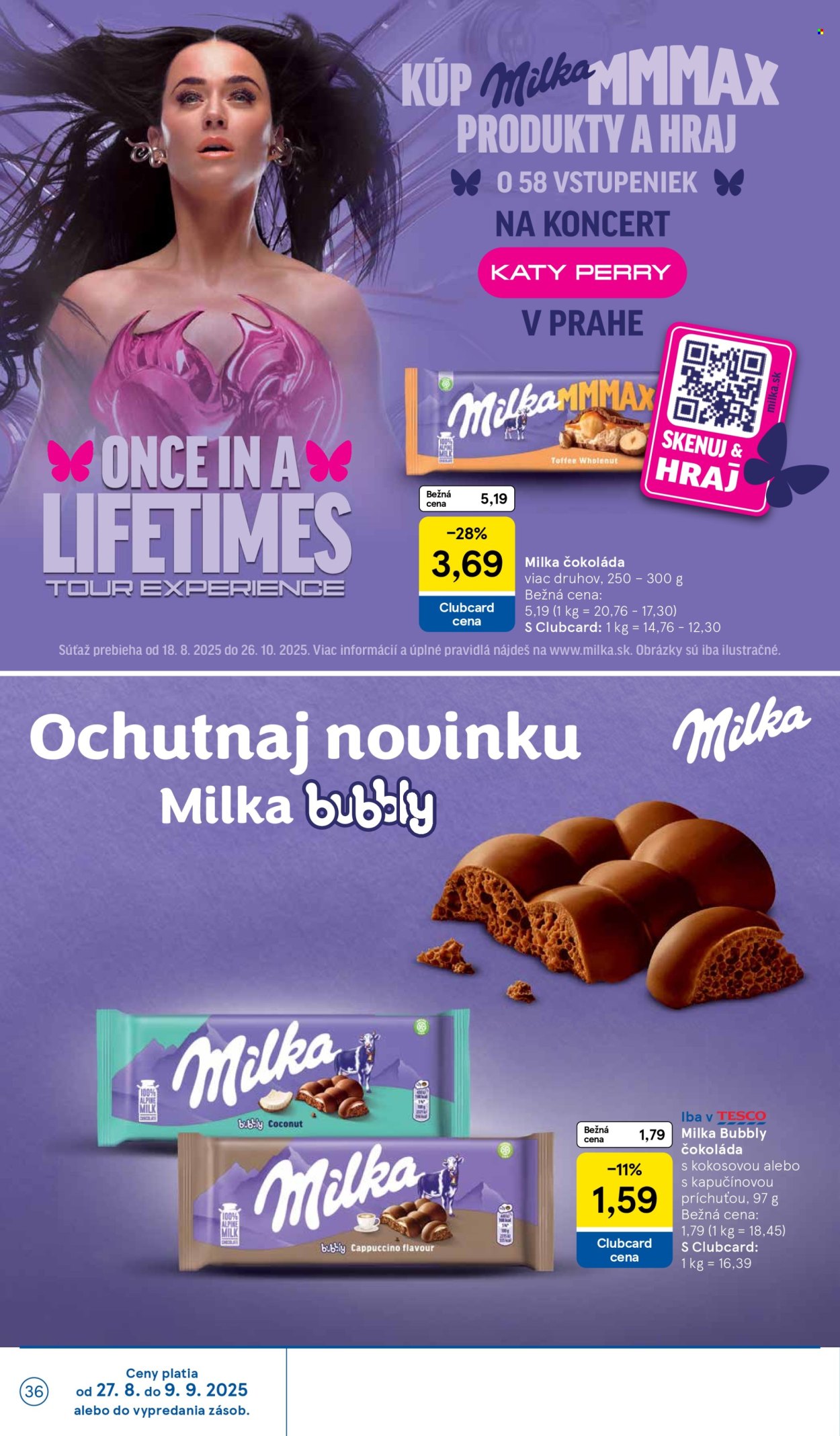 Leták TESCO - 27.8.2025 - 2.9.2025. Strana 36