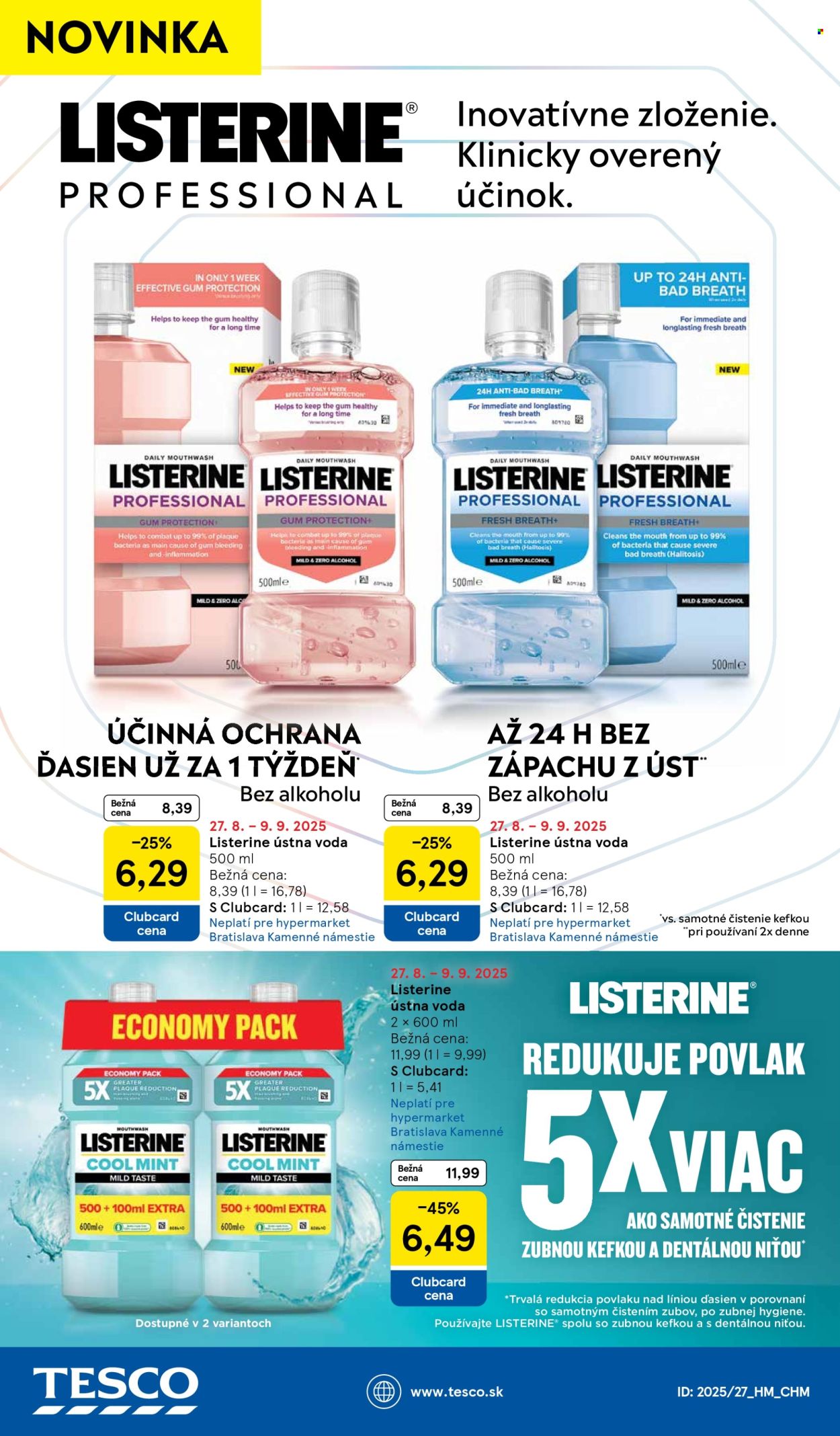 Leták TESCO - 27.8.2025 - 2.9.2025. Strana 37