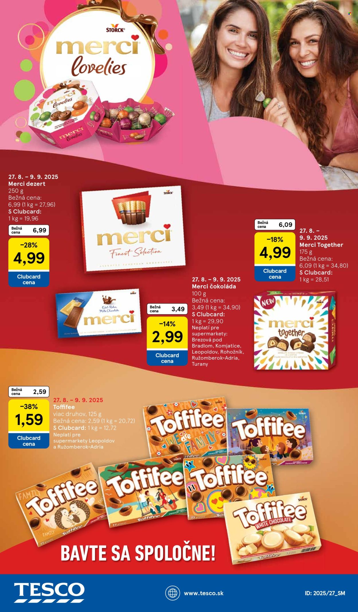 Leták TESCO supermarket - 27.8.2025 - 2.9.2025. Strana 24