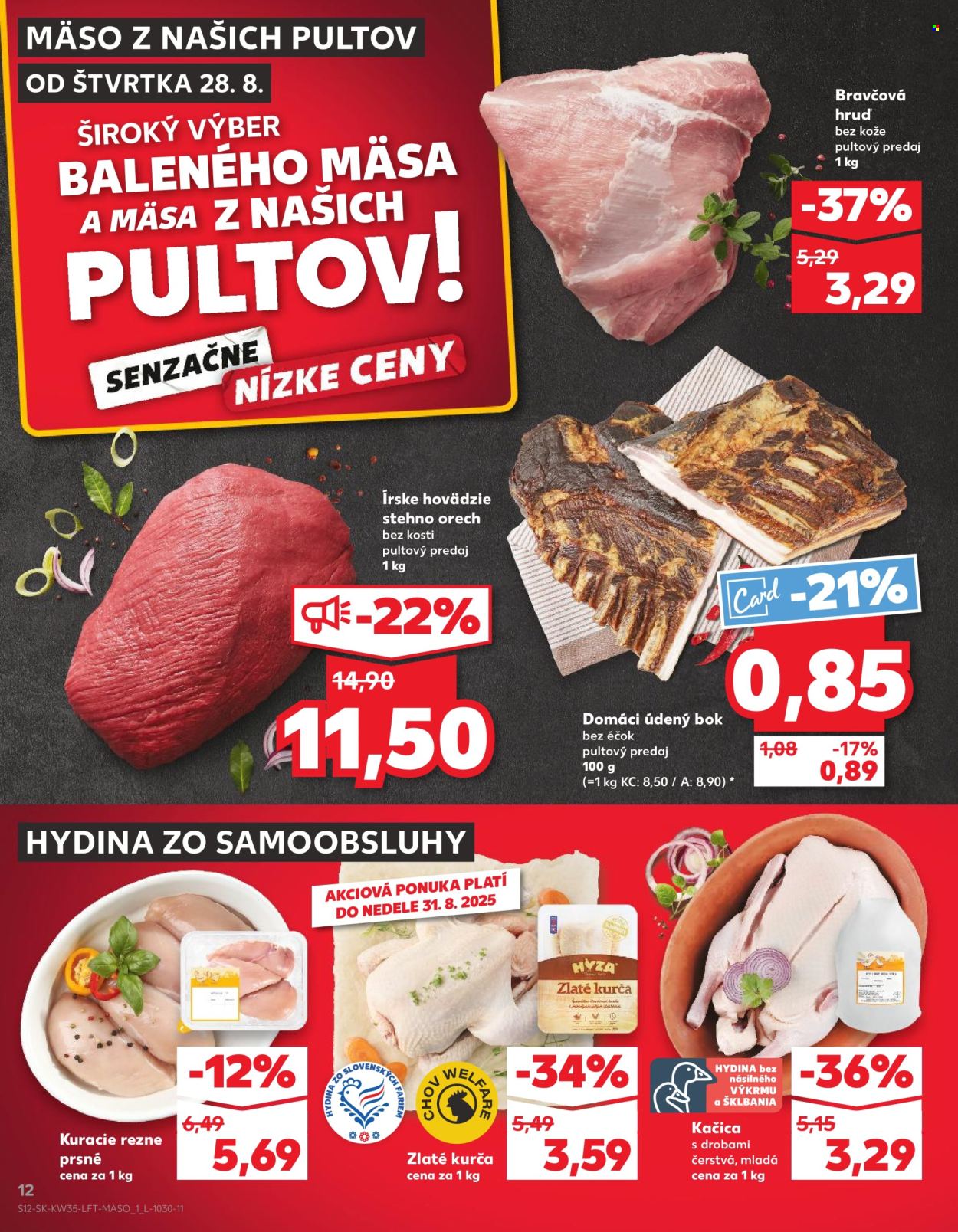 Leták Kaufland - 28.8.2025 - 3.9.2025. Strana 12