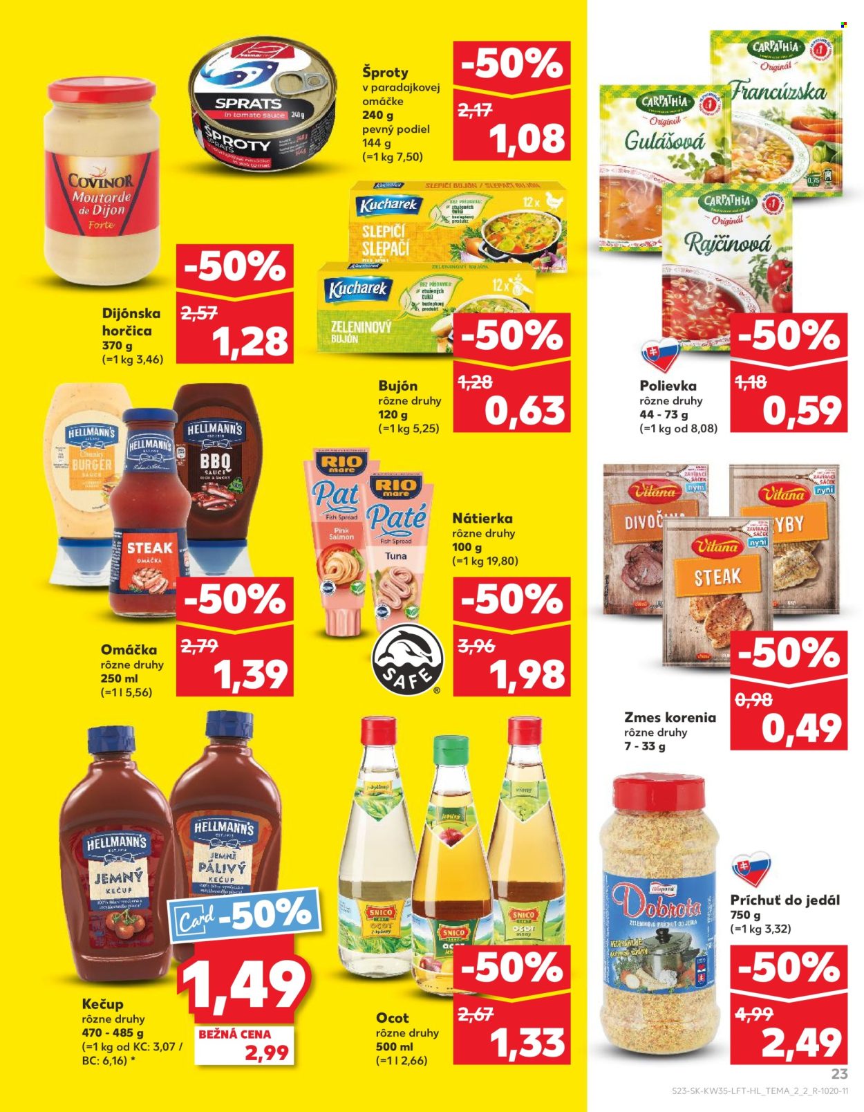 Leták Kaufland - 28.8.2025 - 3.9.2025. Strana 23
