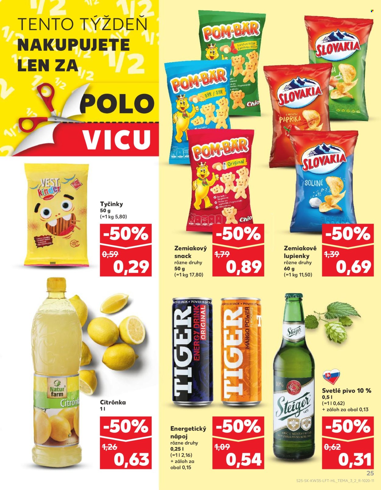 Leták Kaufland - 28.8.2025 - 3.9.2025. Strana 25
