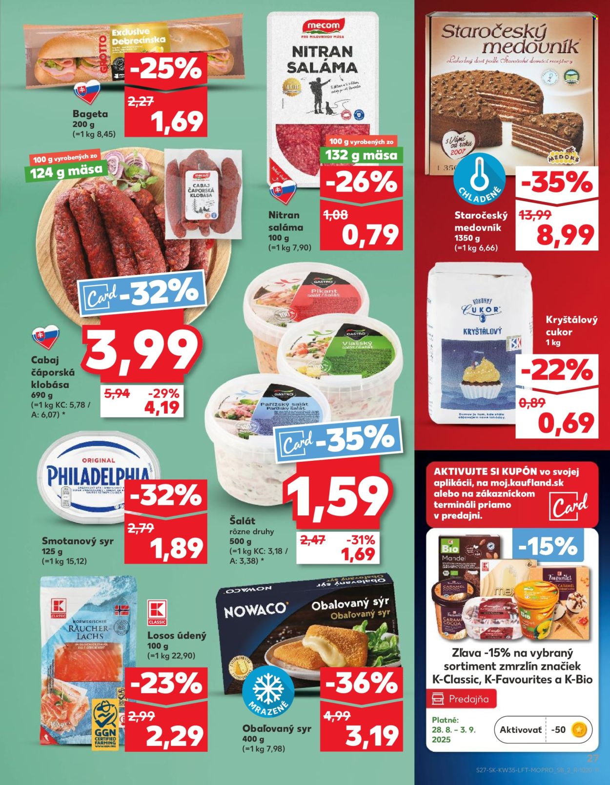 Leták Kaufland - 28.8.2025 - 3.9.2025. Strana 27