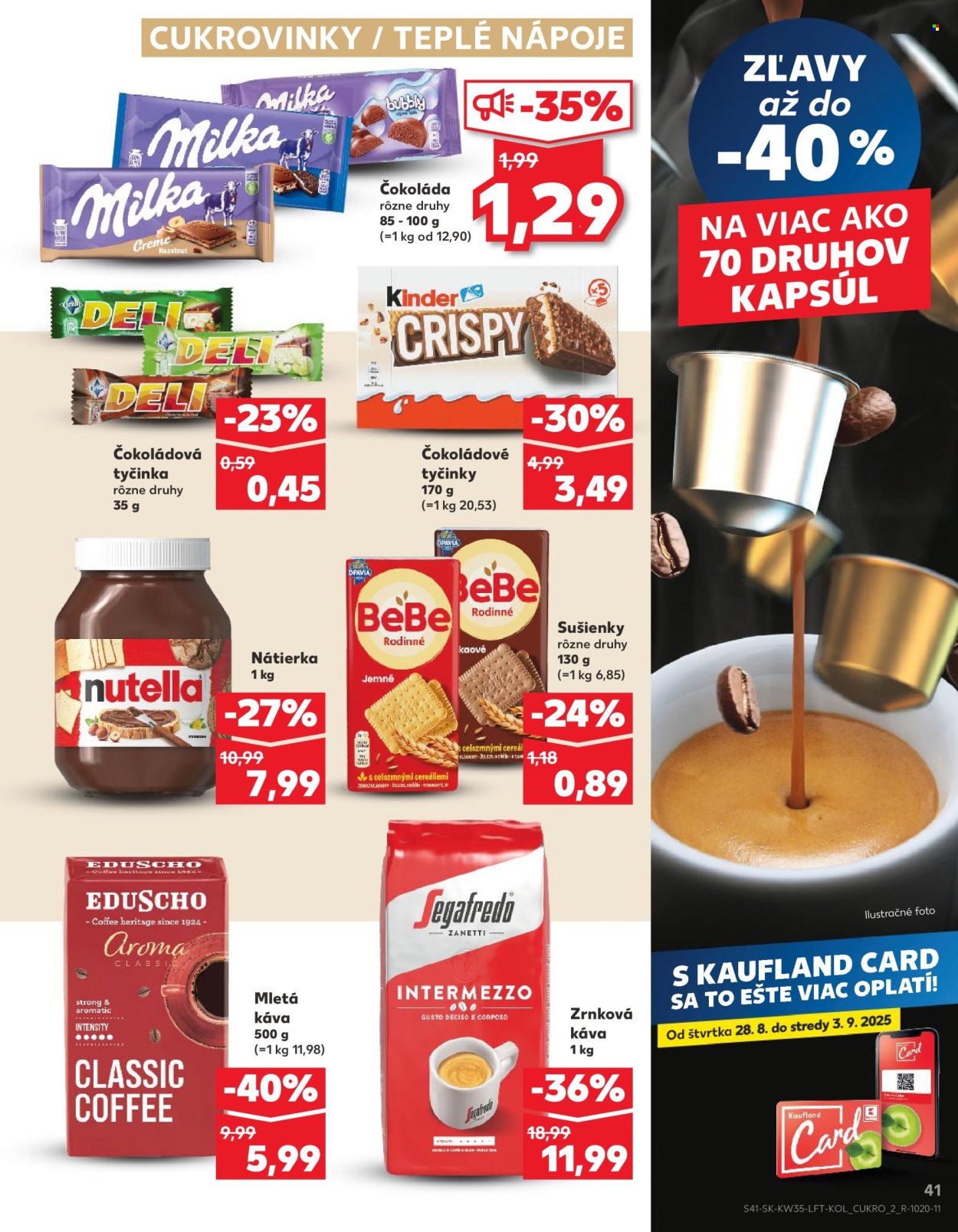 Leták Kaufland - 28.8.2025 - 3.9.2025. Strana 41
