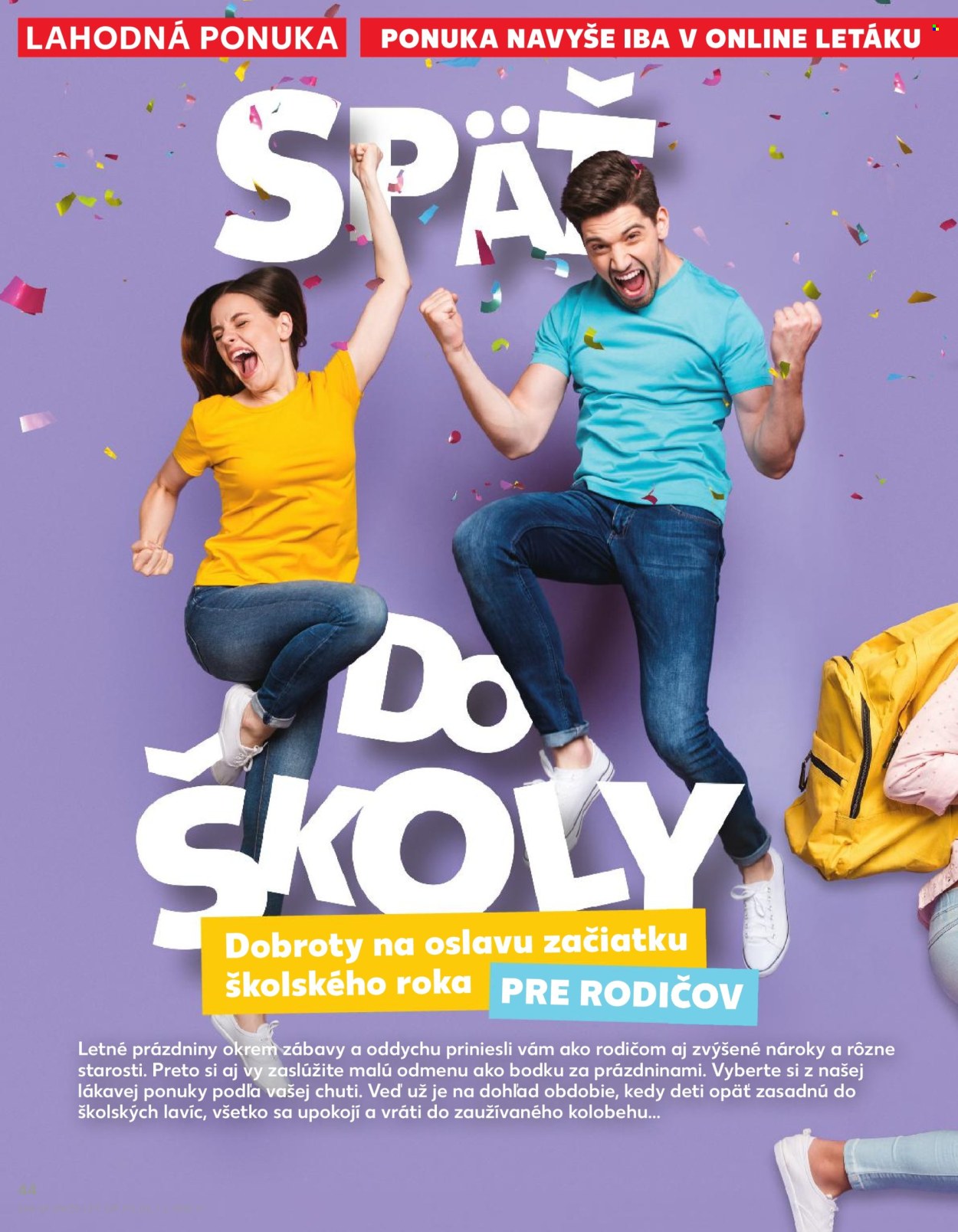 Leták Kaufland - 28.8.2025 - 3.9.2025. Strana 44