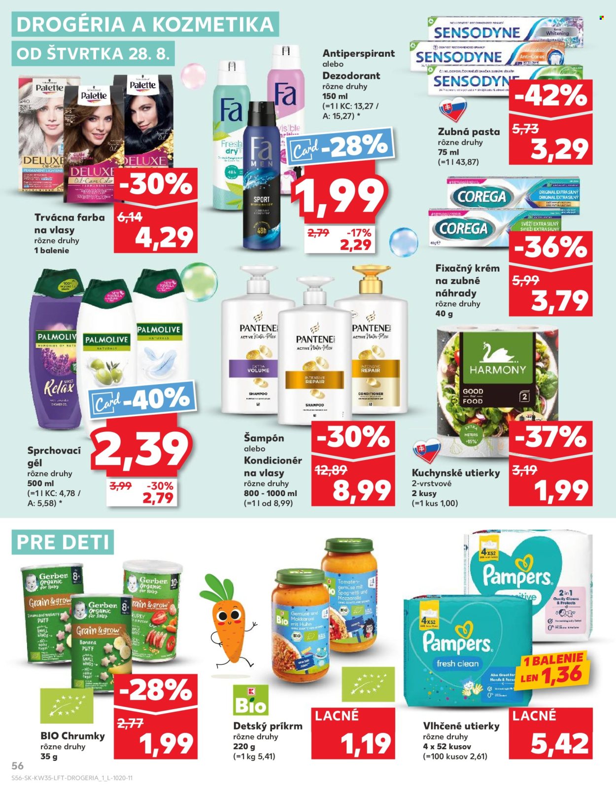 Leták Kaufland - 28.8.2025 - 3.9.2025. Strana 56