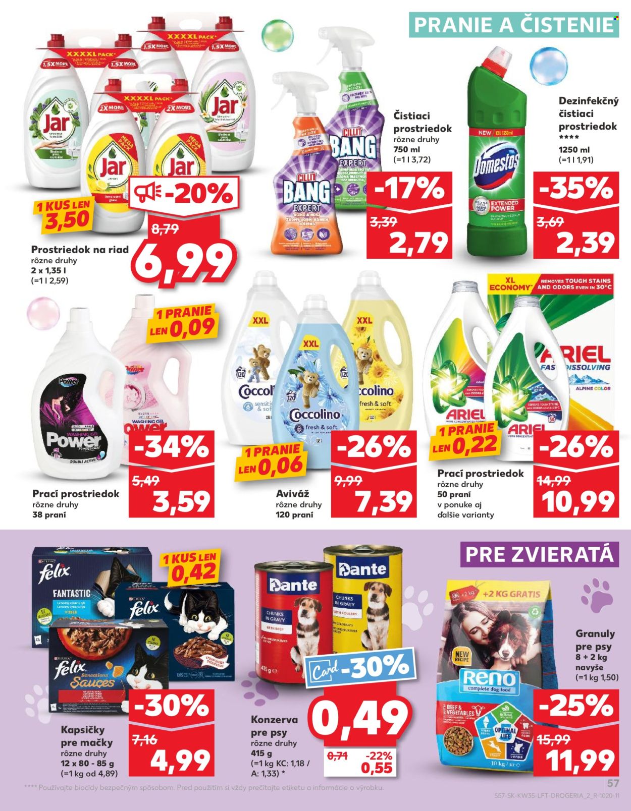 Leták Kaufland - 28.8.2025 - 3.9.2025. Strana 57