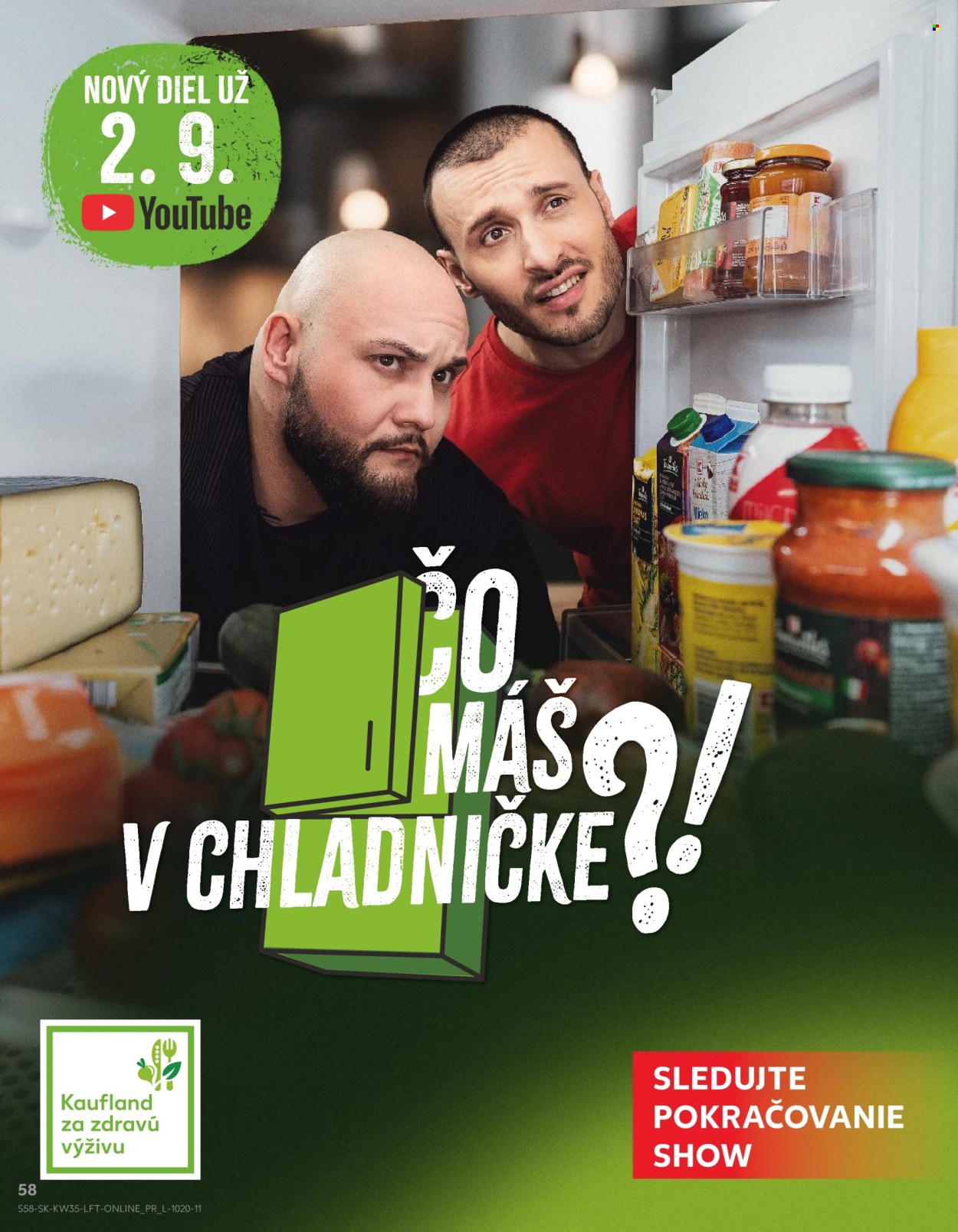 Leták Kaufland - 28.8.2025 - 3.9.2025. Strana 58
