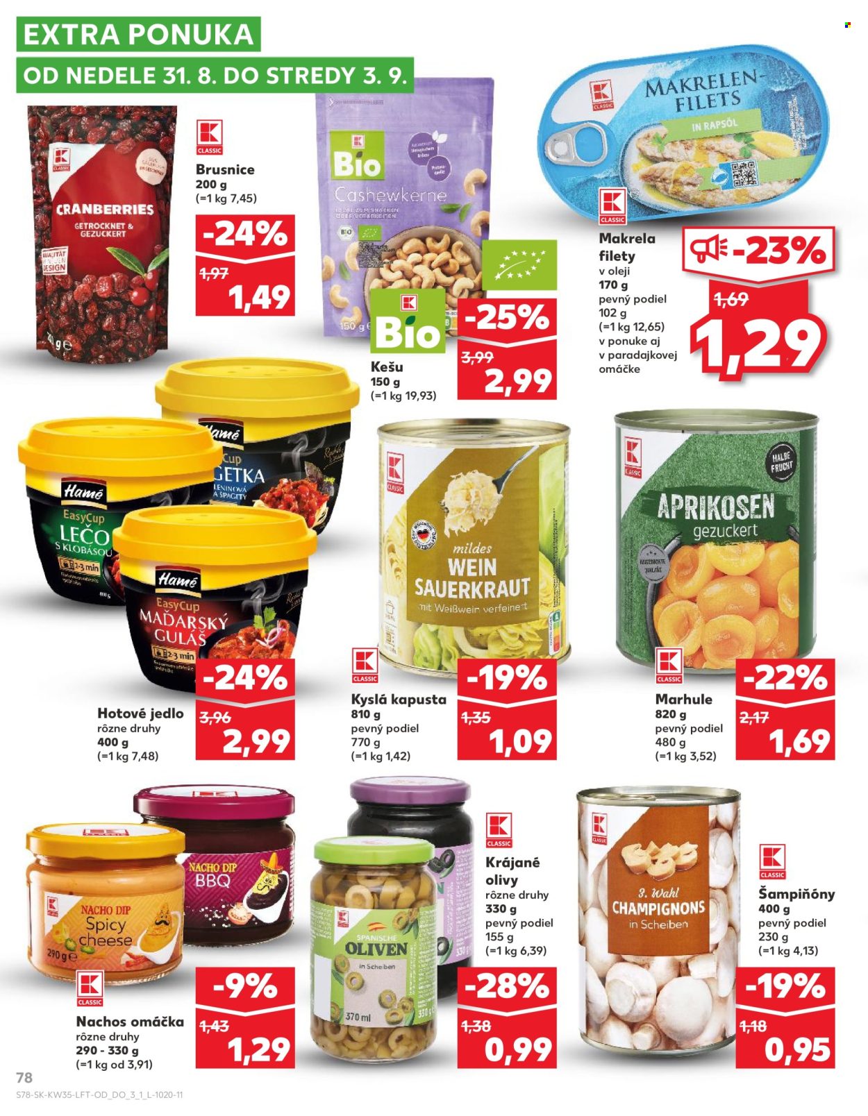 Leták Kaufland - 28.8.2025 - 3.9.2025. Strana 78