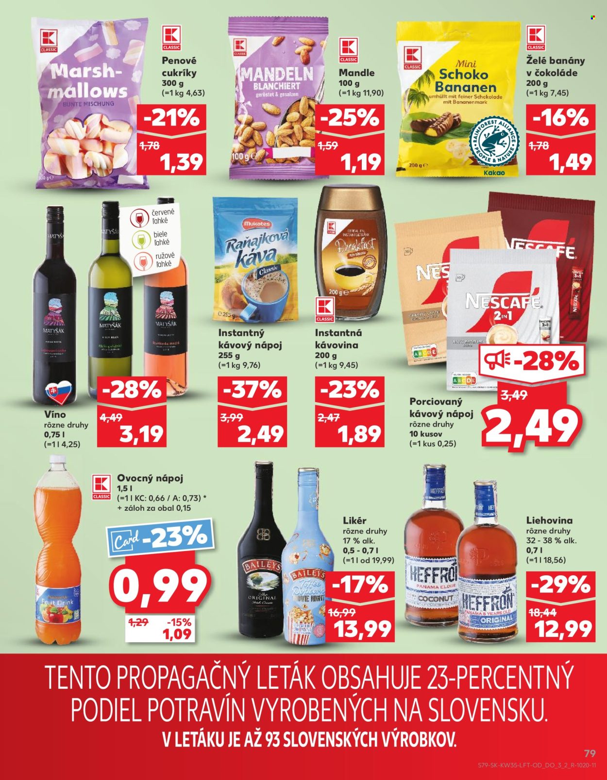 Leták Kaufland - 28.8.2025 - 3.9.2025. Strana 79