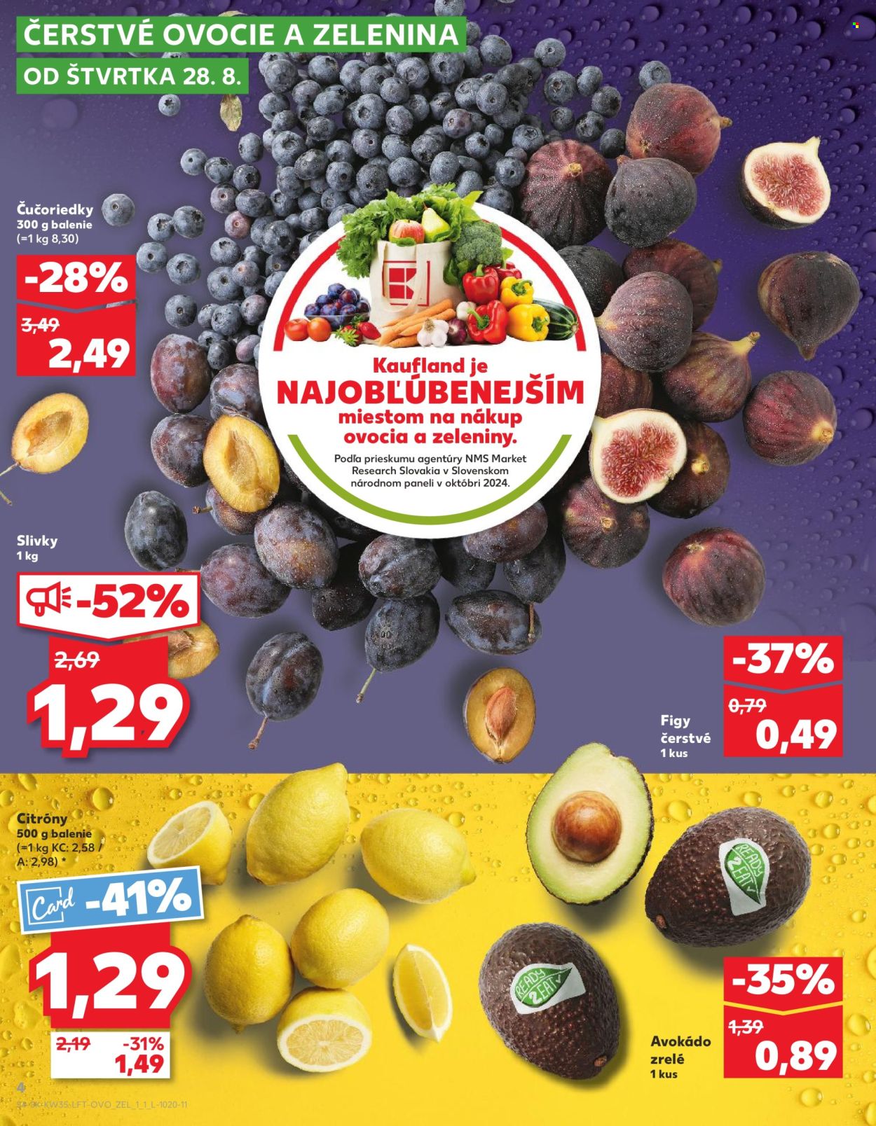 Leták Kaufland - 28.8.2025 - 3.9.2025. Strana 4